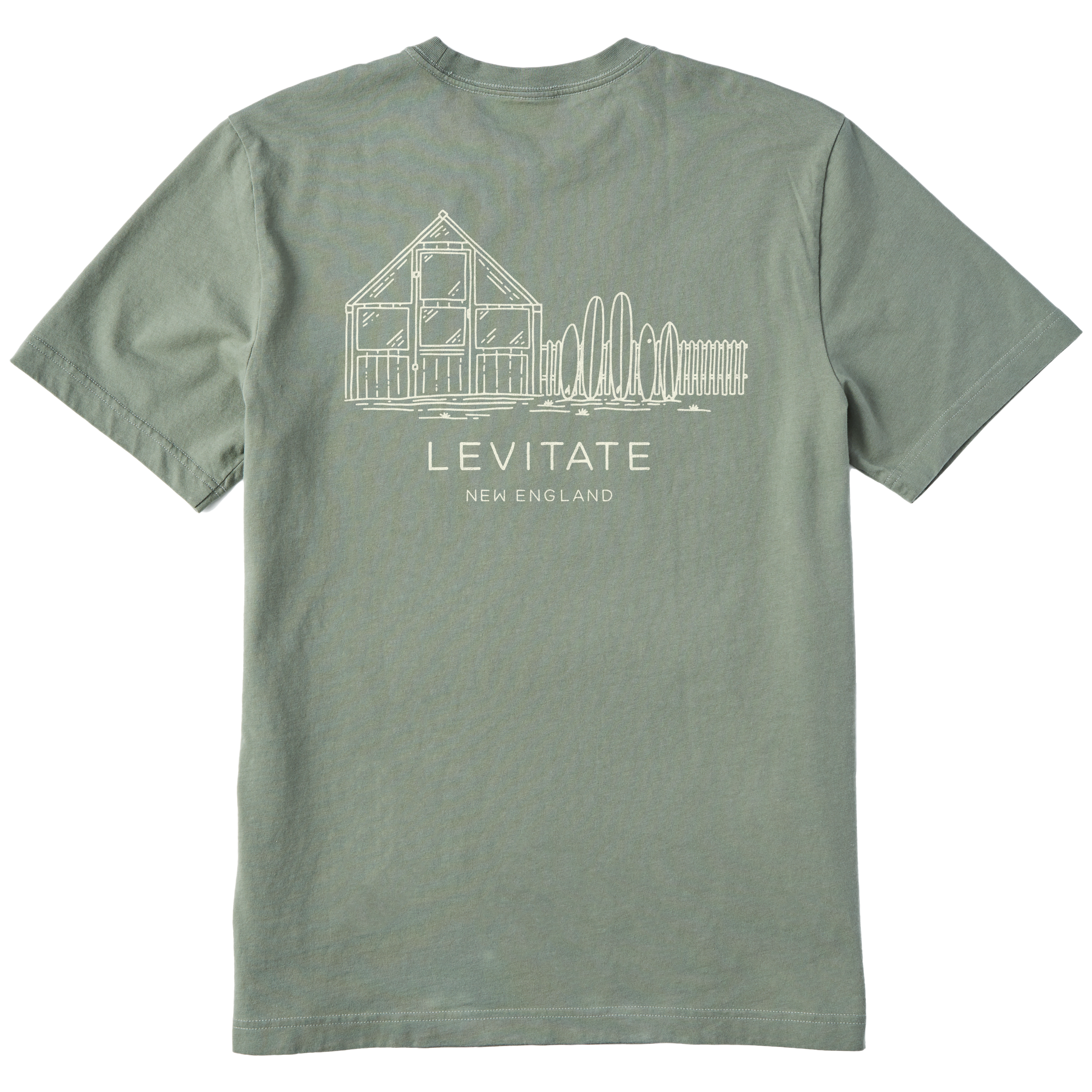 Men's Greenhouse Short Sleeve Premium Tee - Levitate