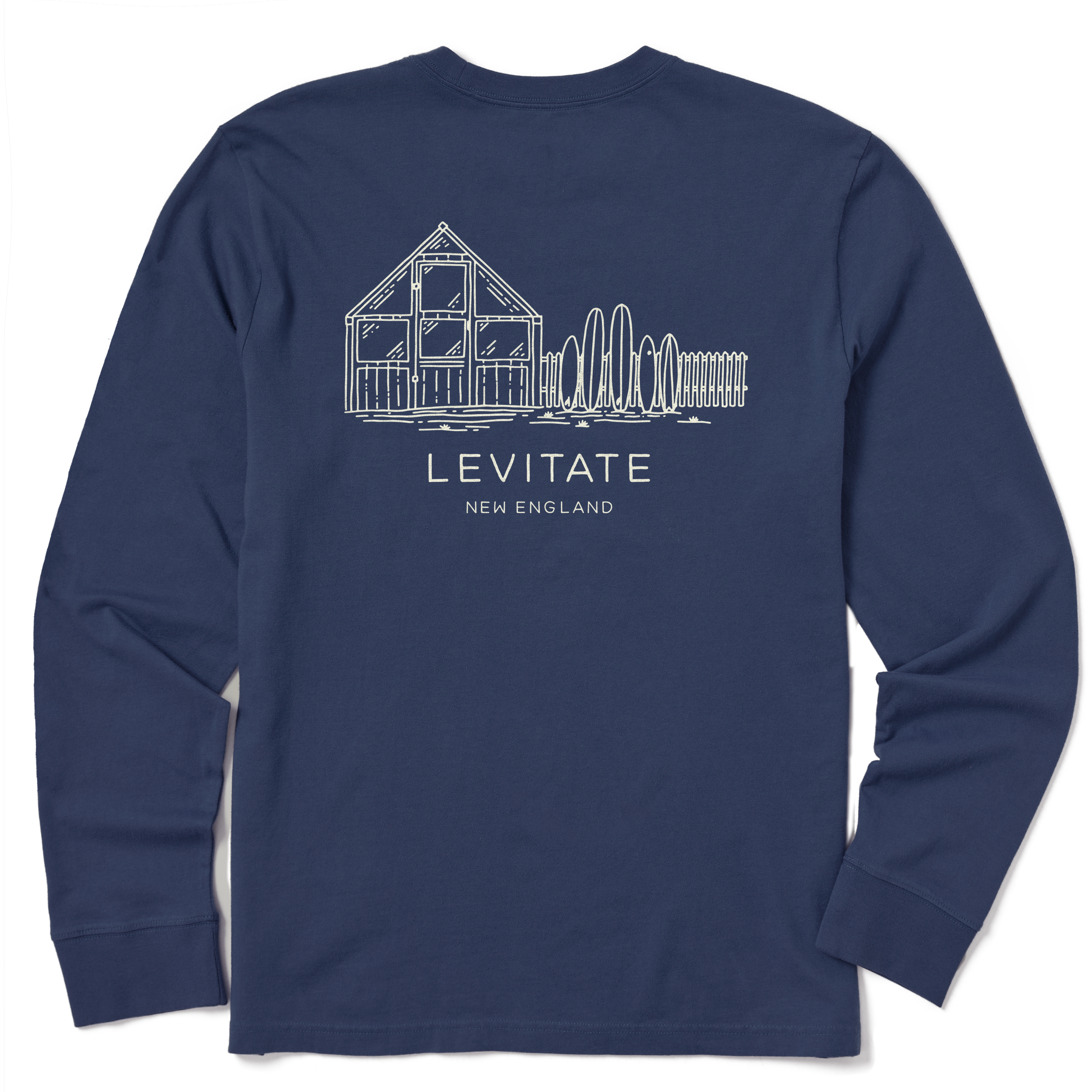 Men's Greenhouse Long Sleeve Premium Tee - Levitate