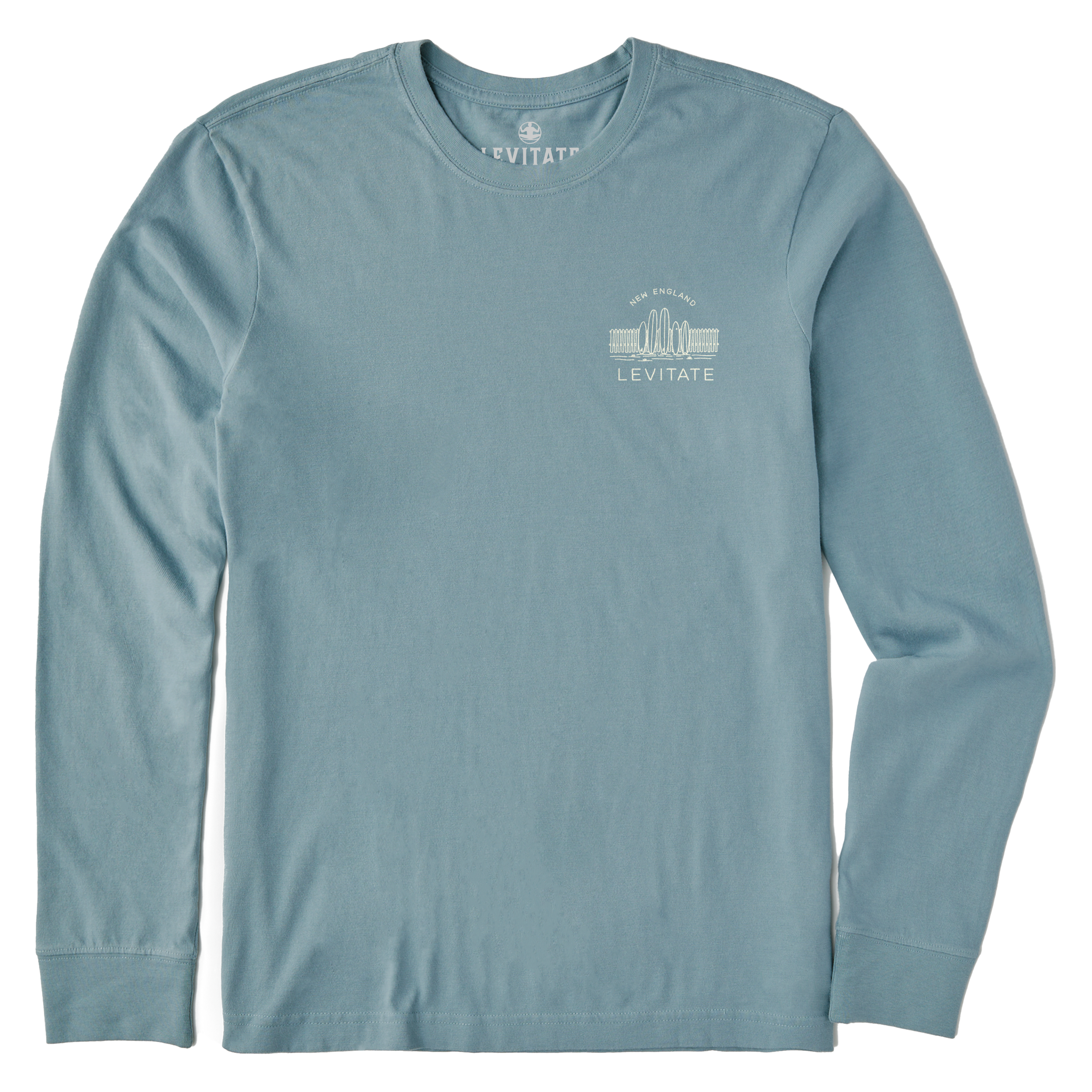 Men's Greenhouse Long Sleeve Premium Tee - Levitate
