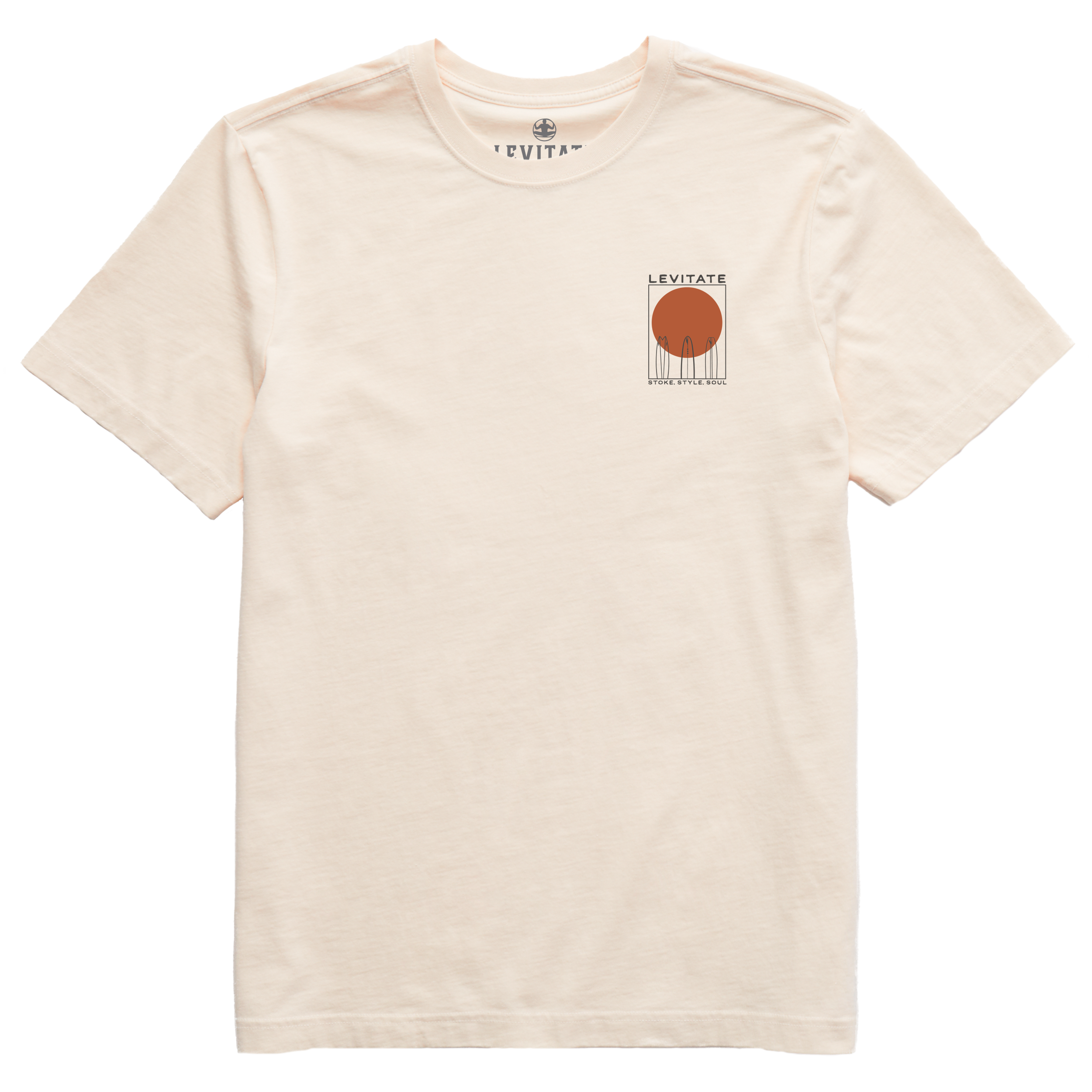 Men's Quiver Surf Short Sleeve Premium Tee - Levitate