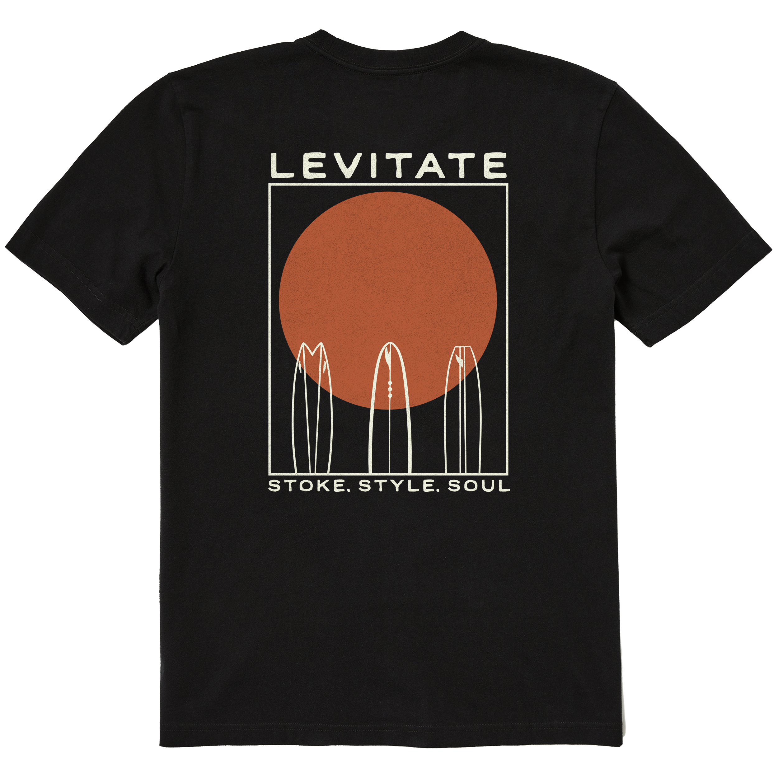 Men's Quiver Surf Short Sleeve Premium Tee - Levitate