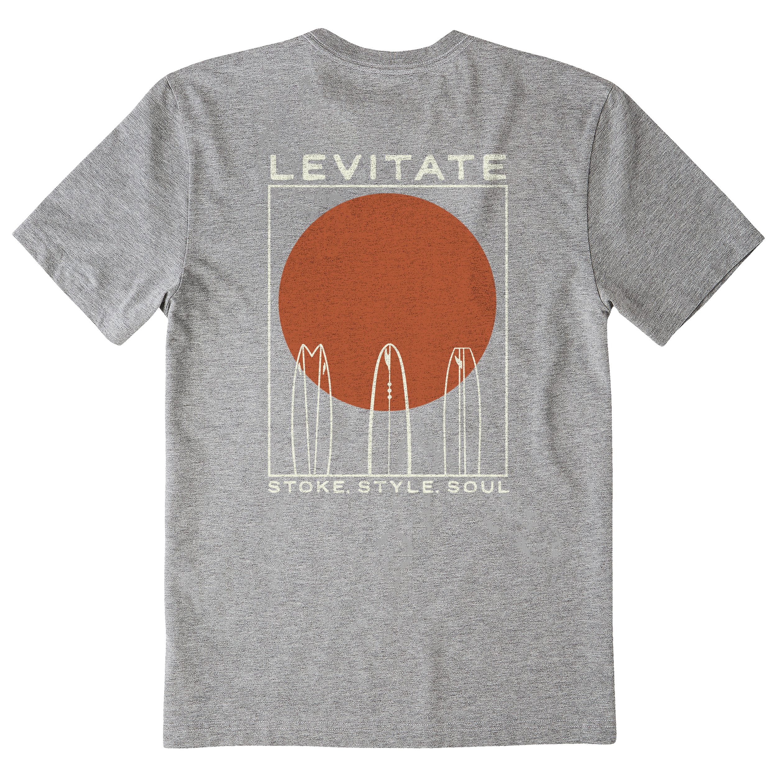 Men's Quiver Surf Short Sleeve Premium Tee - Levitate