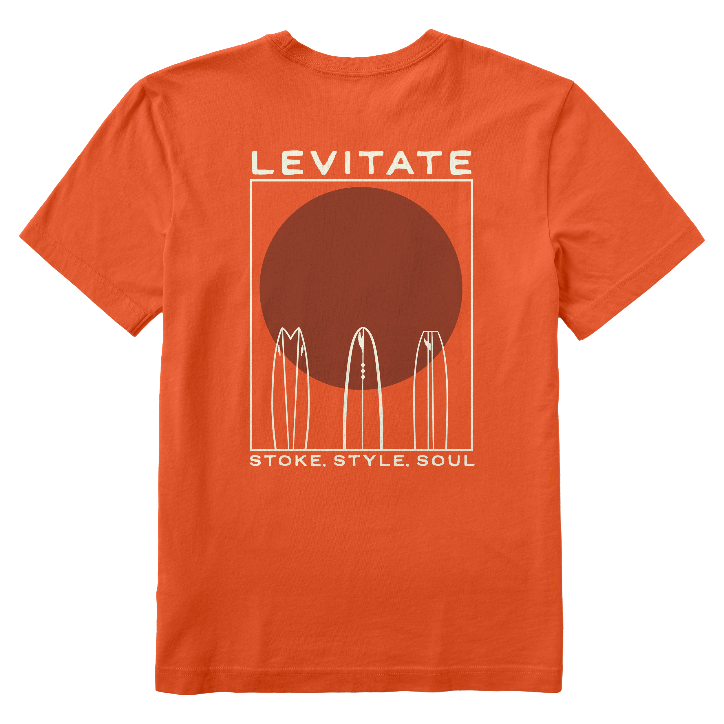 Men's Quiver Surf Short Sleeve Premium Tee - Levitate
