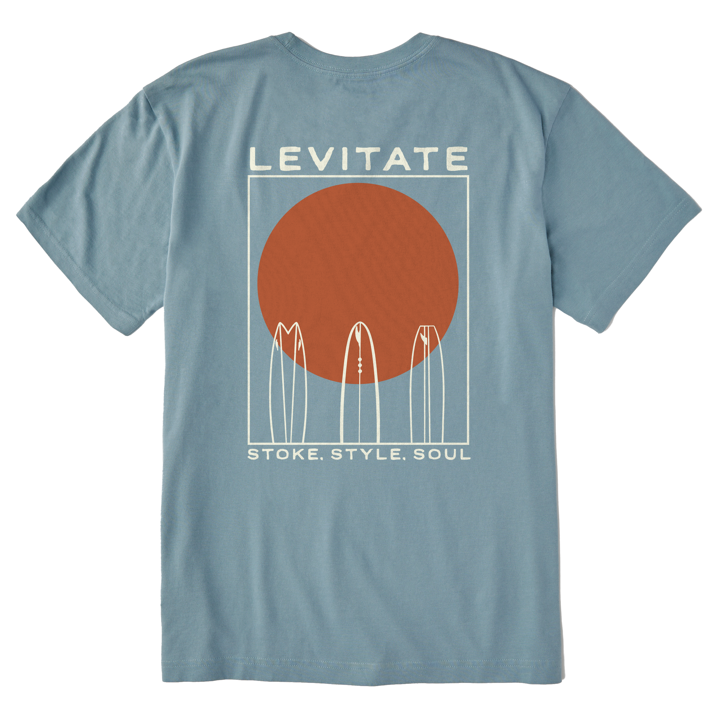Men's Quiver Surf Short Sleeve Premium Tee - Levitate