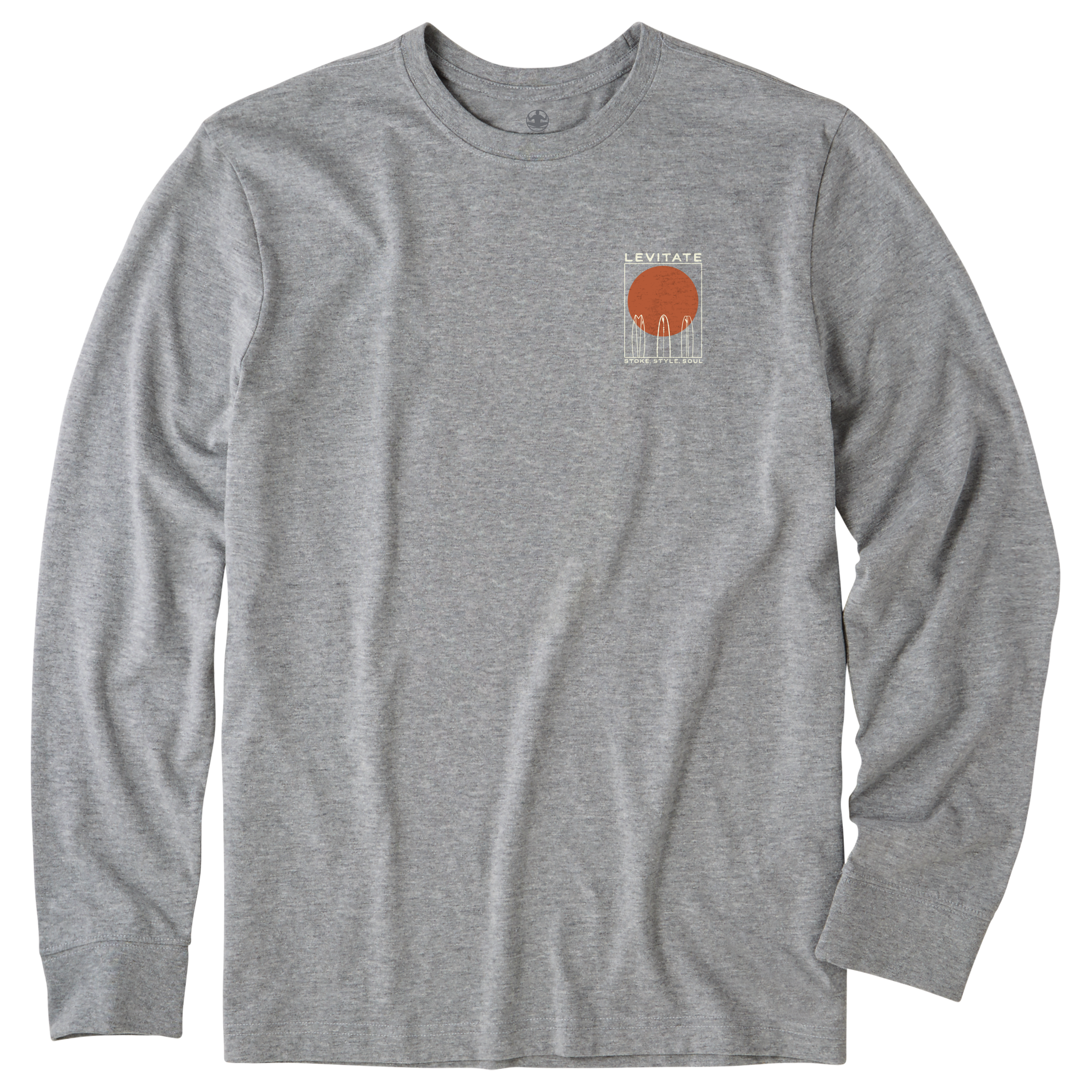 Men's Quiver Surf Long Sleeve Premium Tee - Levitate