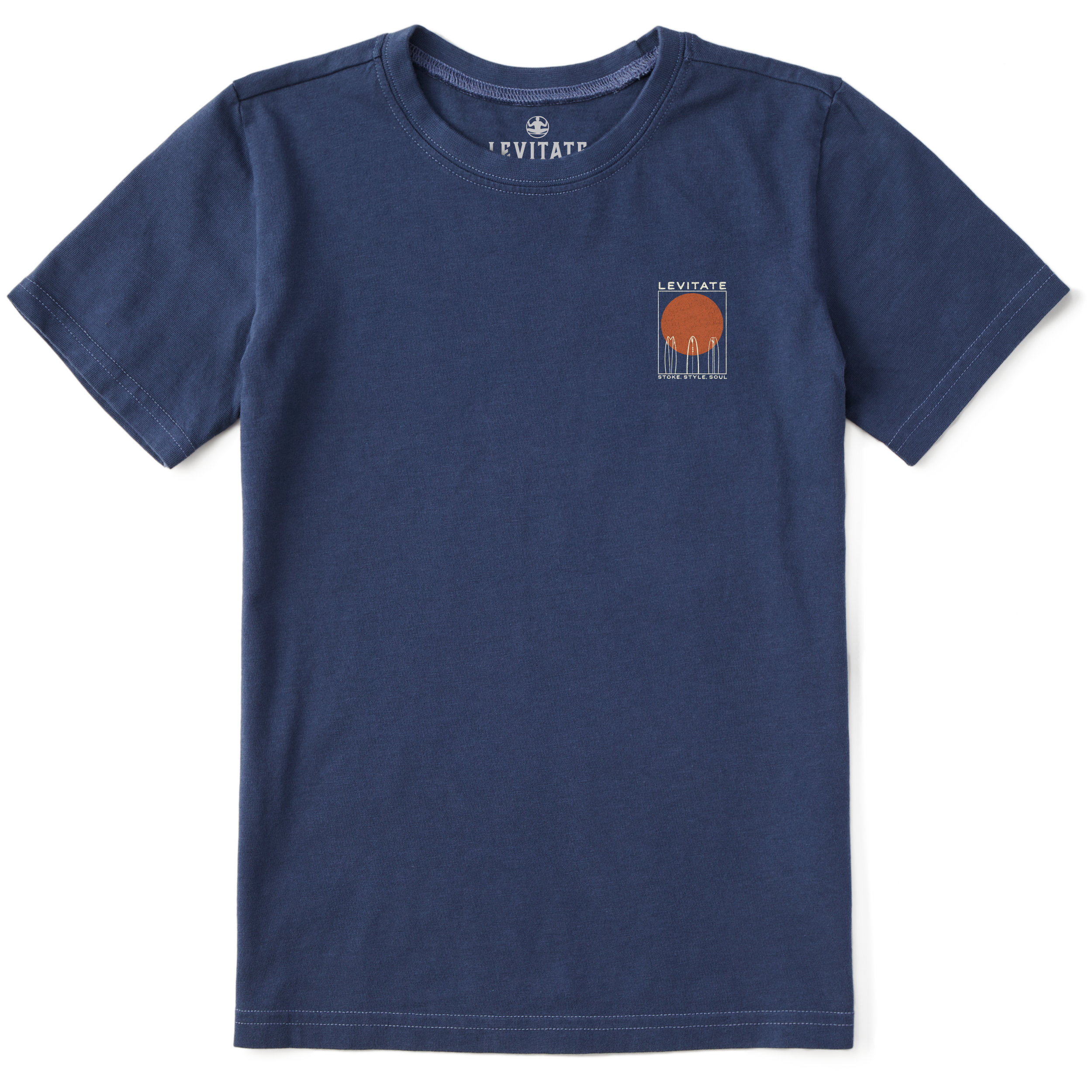 Kid's Quiver Surf Short Sleeve Premium Tee - Levitate
