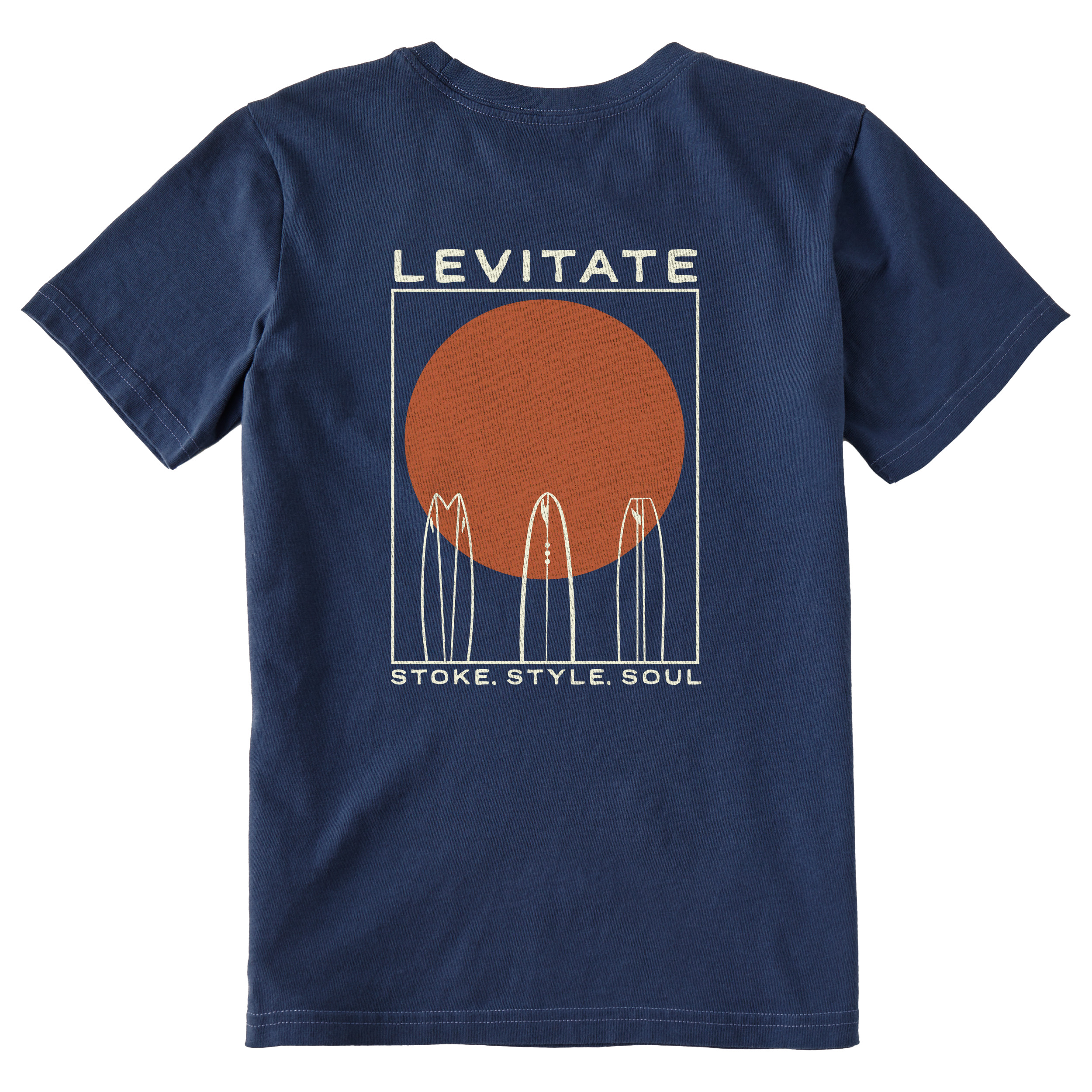 Kid's Quiver Surf Short Sleeve Premium Tee - Levitate