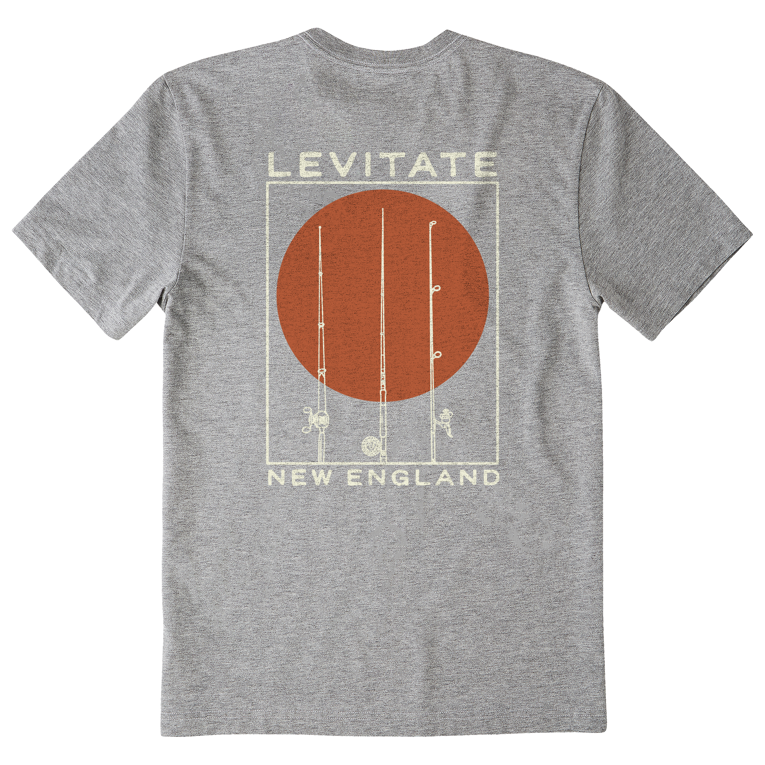 Men's Quiver Fish Short Sleeve Premium Tee - Levitate