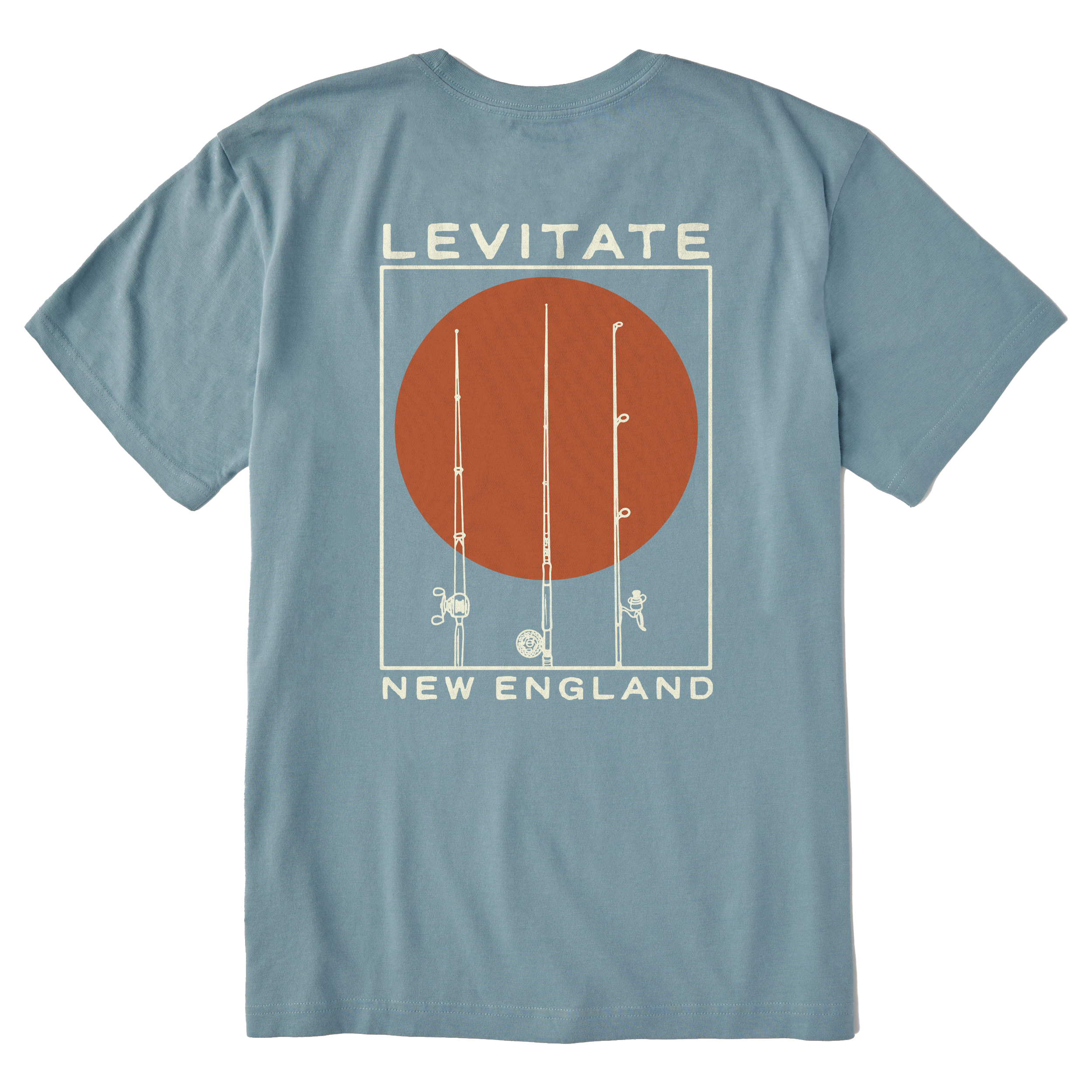 Men's Quiver Fish Short Sleeve Premium Tee - Levitate