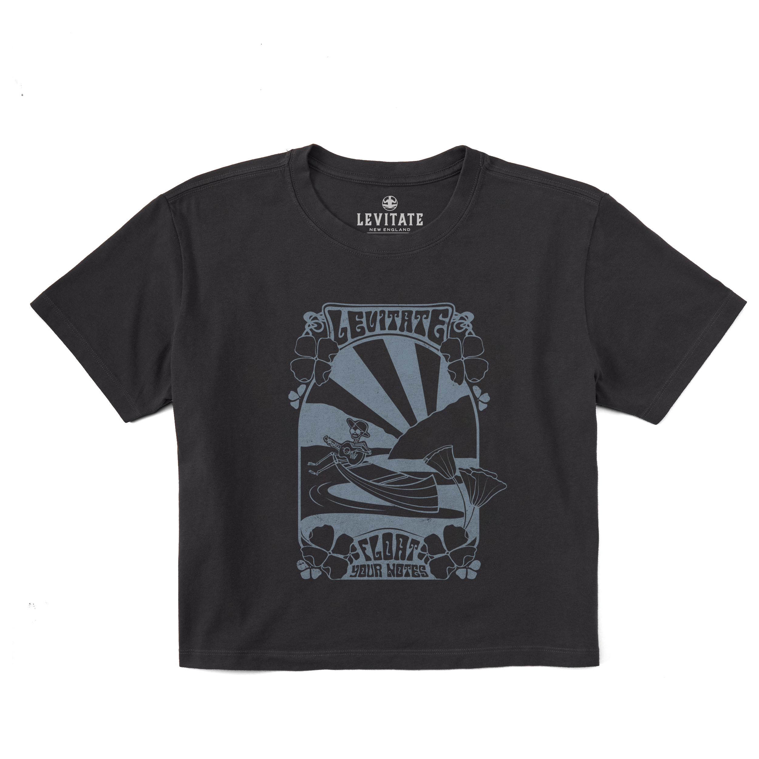 Women's Float Your Notes Short Sleeve Premium Tee - Levitate