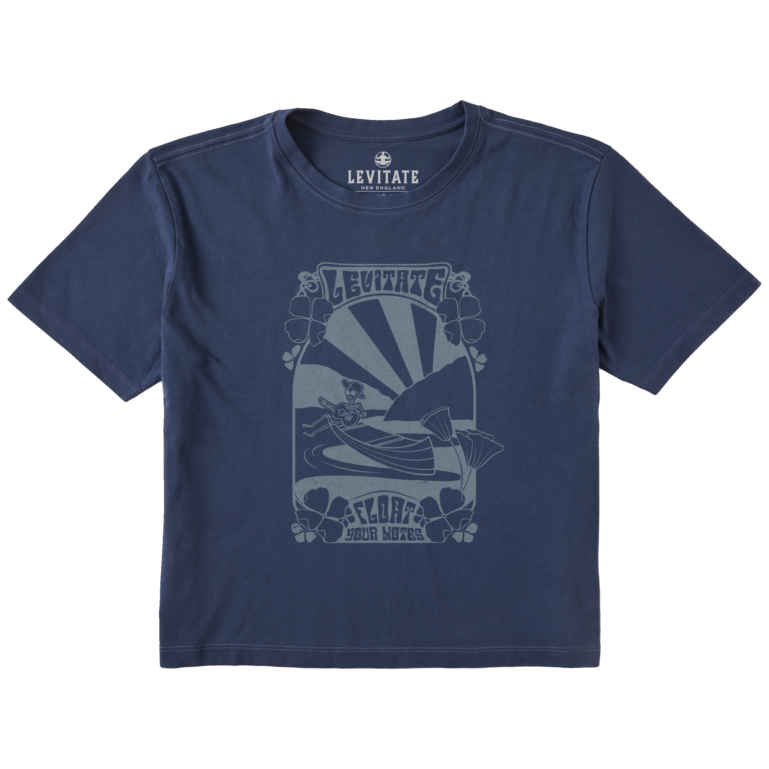 Women's Float Your Notes Short Sleeve Premium Tee - Levitate