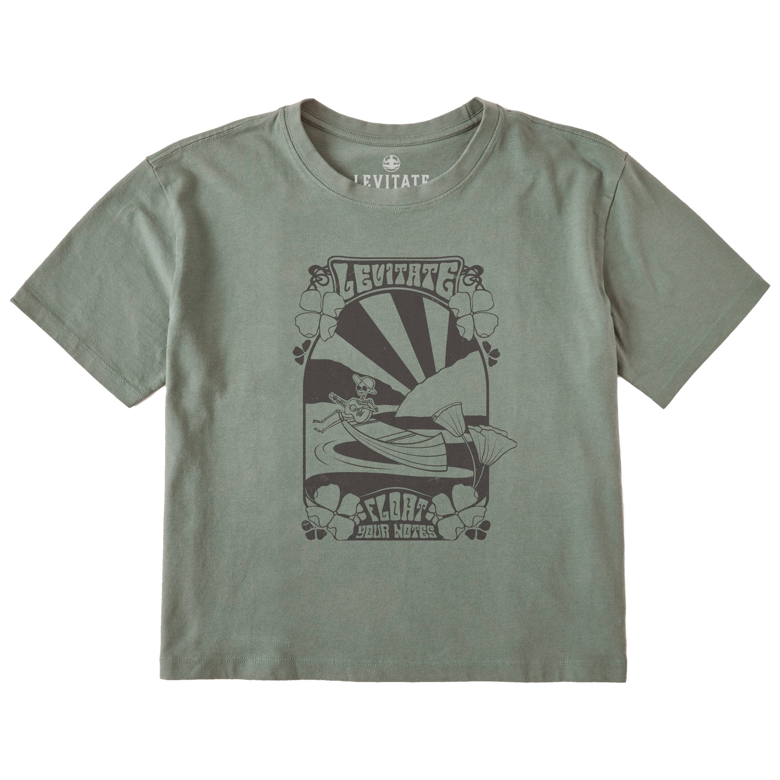 Women's Float Your Notes Short Sleeve Premium Tee - Levitate