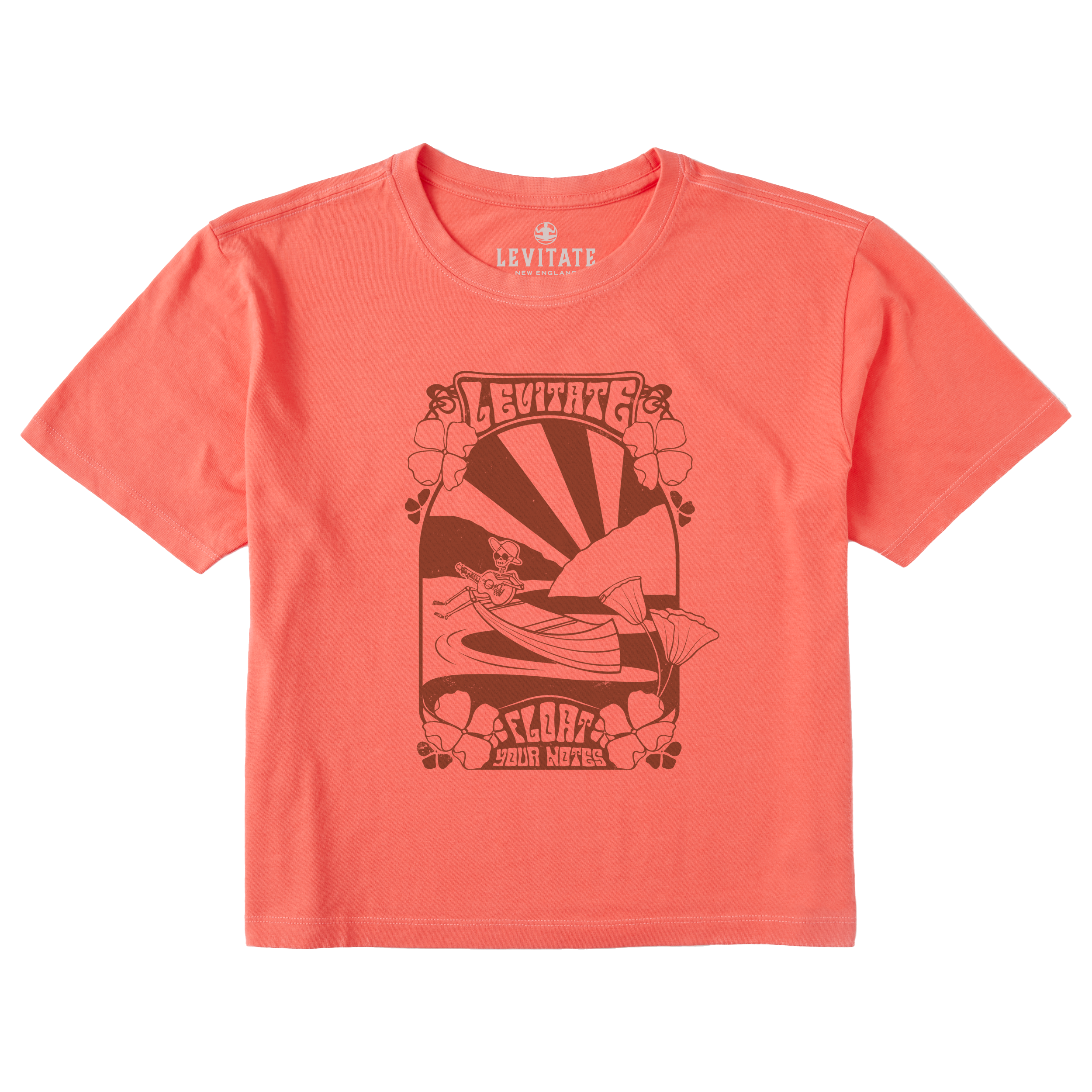 Women's Float Your Notes Short Sleeve Premium Tee - Levitate
