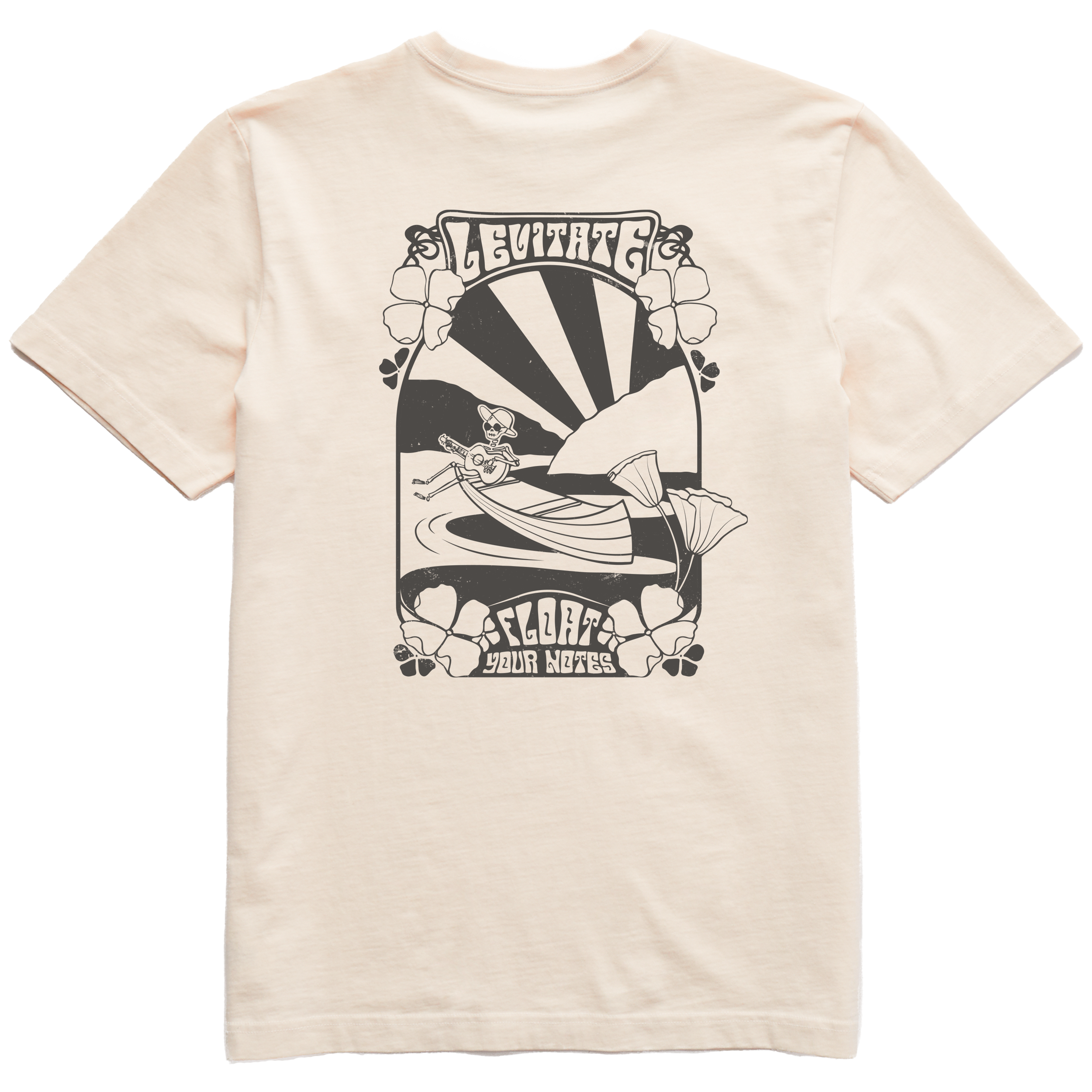 Men's Float Your Notes Short Sleeve Premium Tee - Levitate