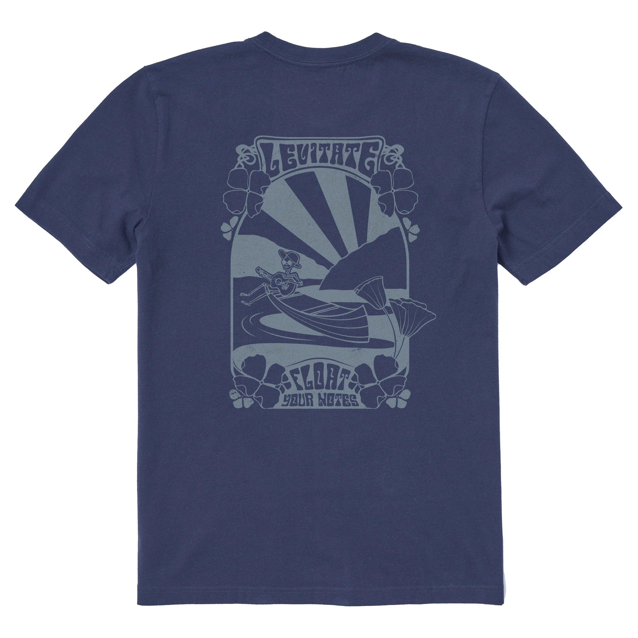 Men's Float Your Notes Short Sleeve Premium Tee - Levitate