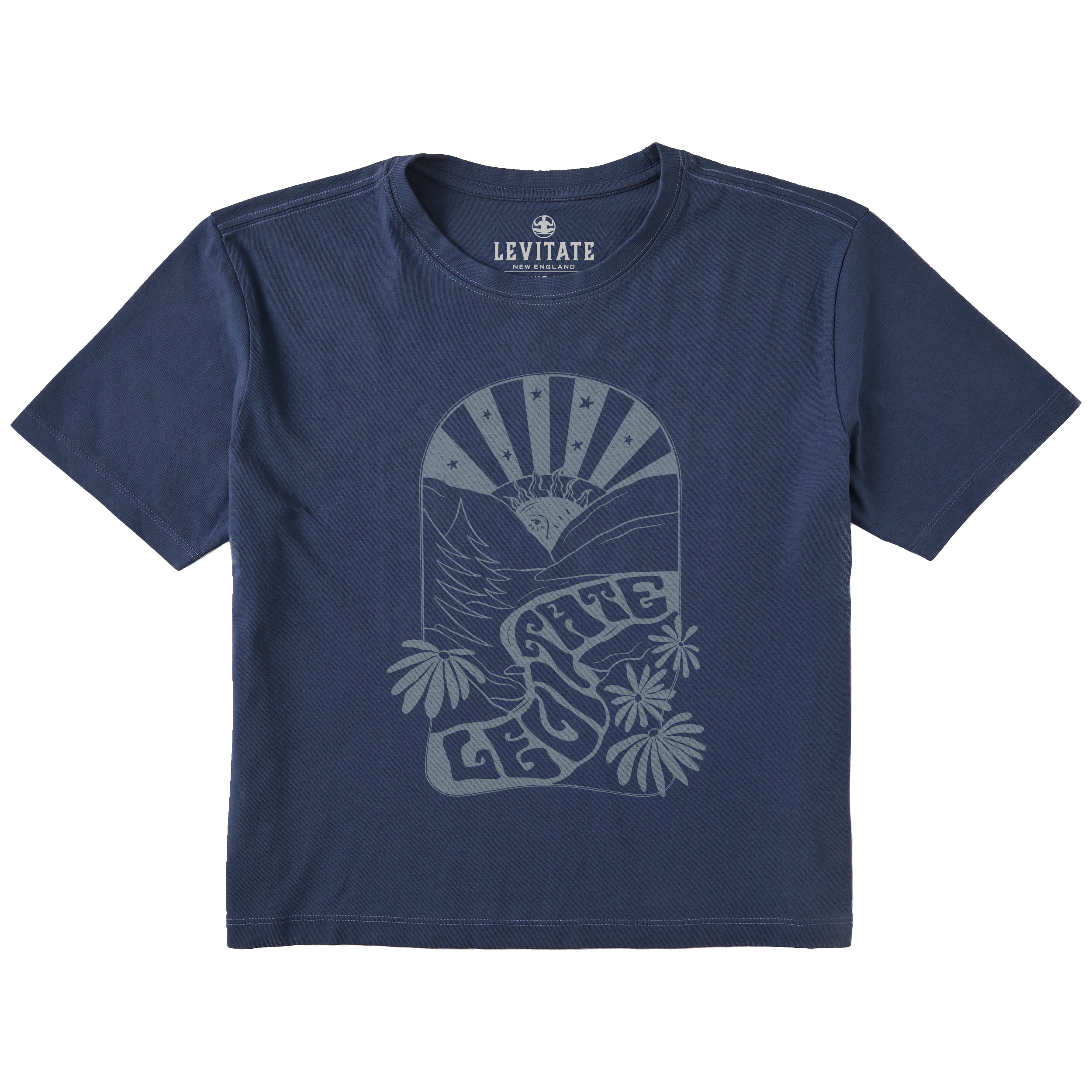 Women's Up The Creek Short Sleeve Premium Tee - Levitate