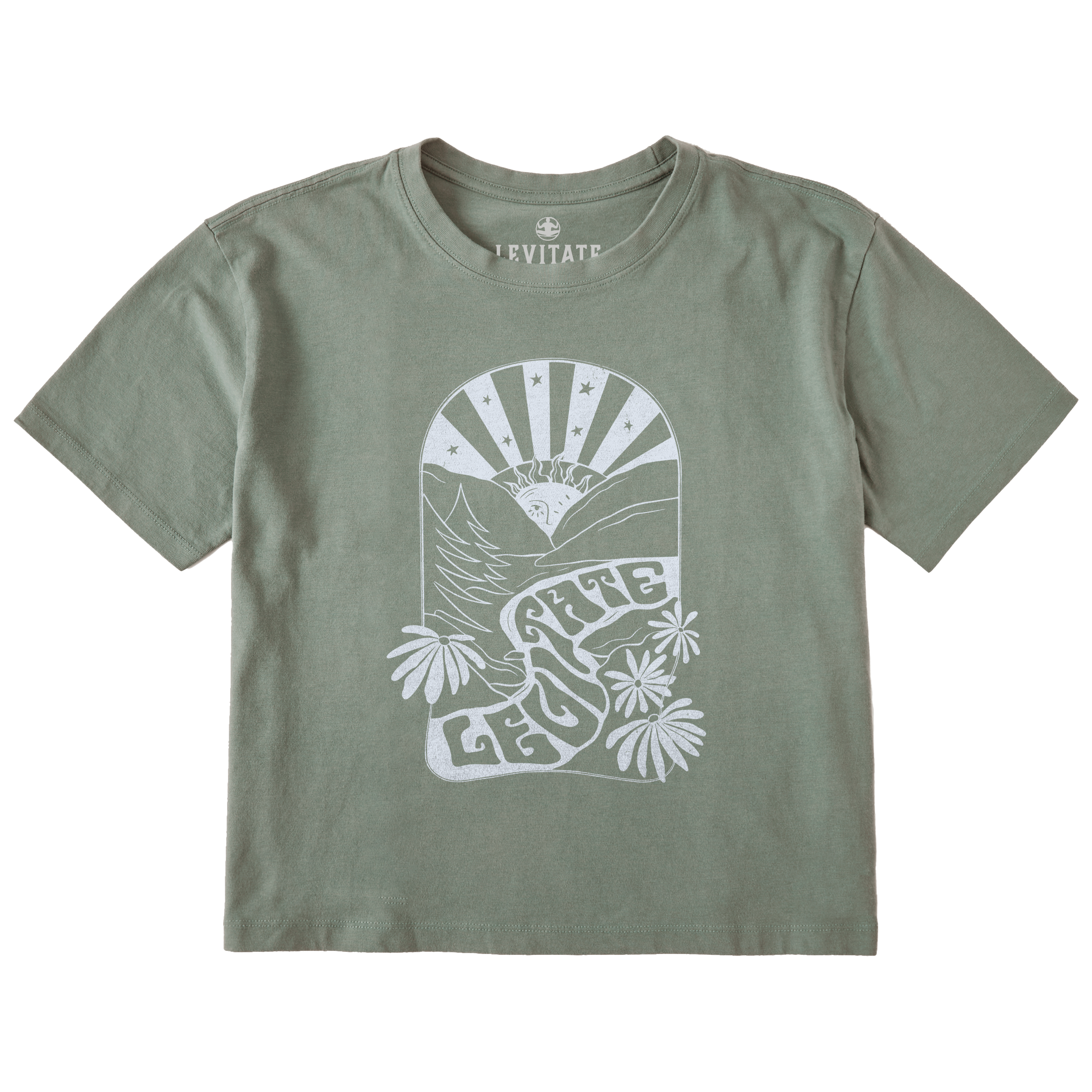Women's Up The Creek Short Sleeve Premium Tee - Levitate