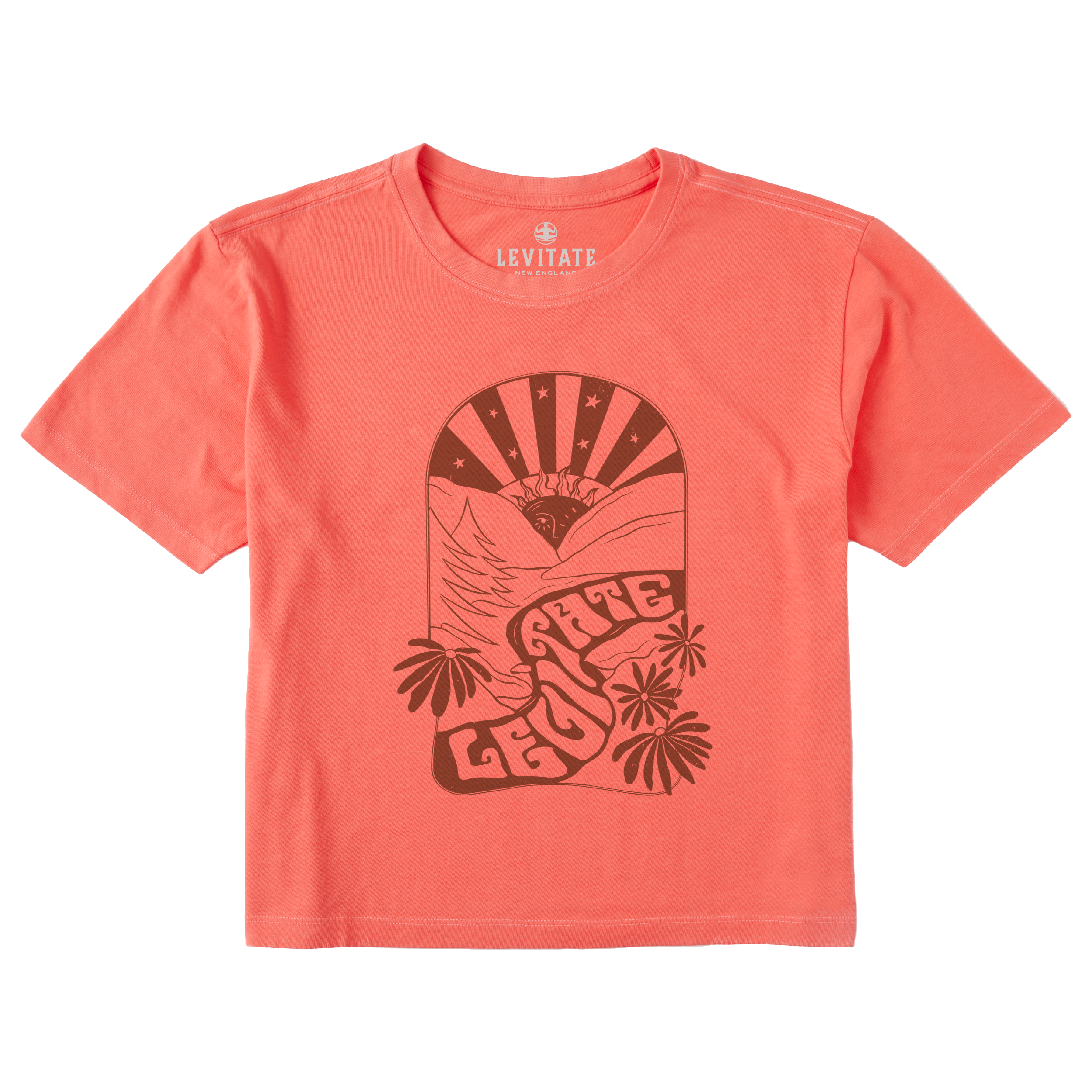 Women's Up The Creek Short Sleeve Premium Tee - Levitate