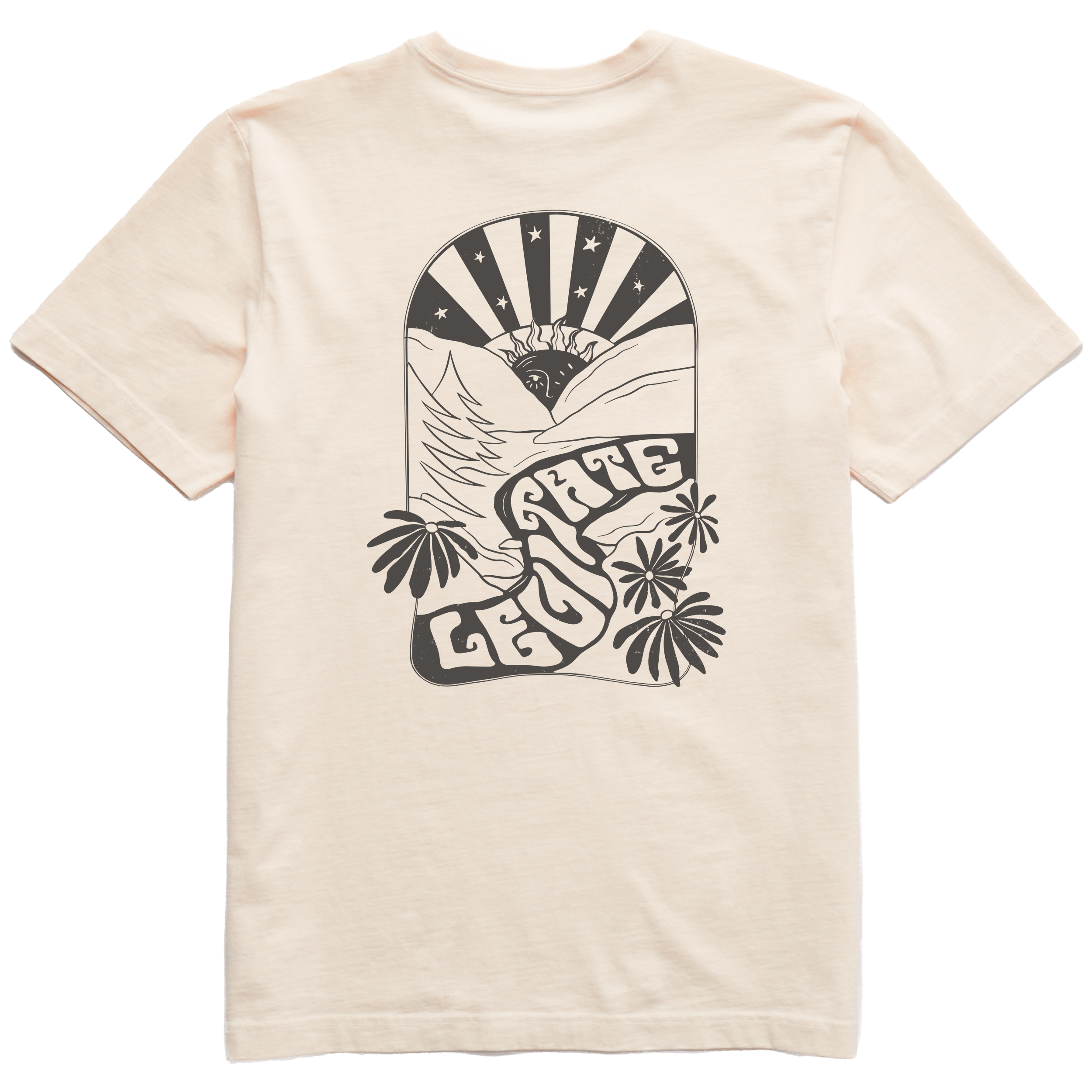 Men's Up The Creek Short Sleeve Premium Tee - Levitate