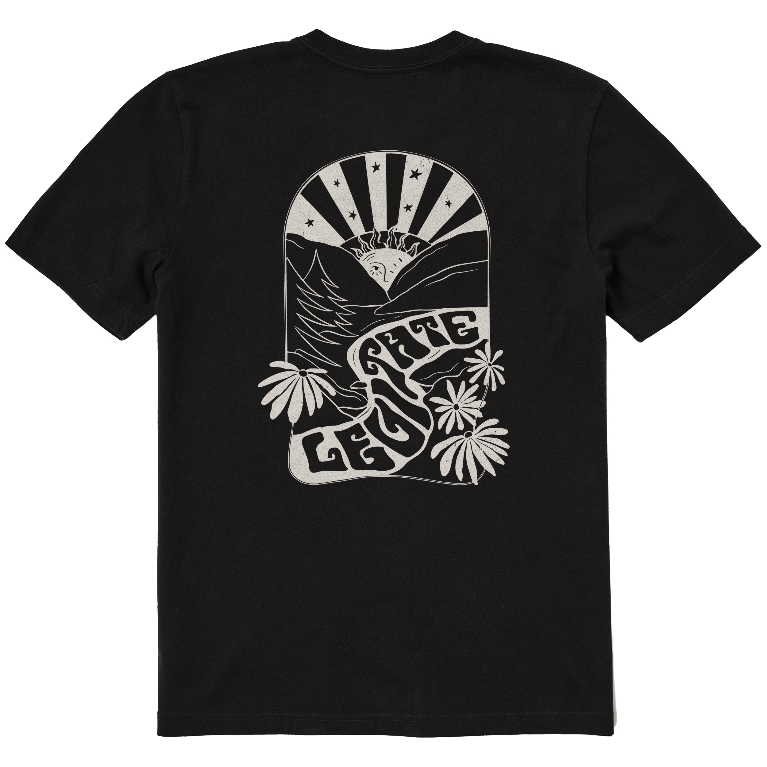 Men's Up The Creek Short Sleeve Premium Tee - Levitate