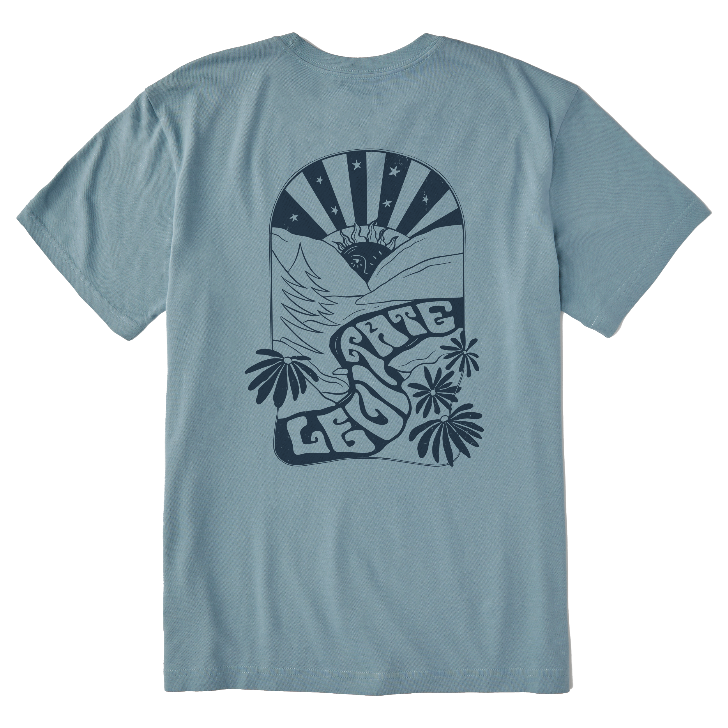 Men's Up The Creek Short Sleeve Premium Tee - Levitate