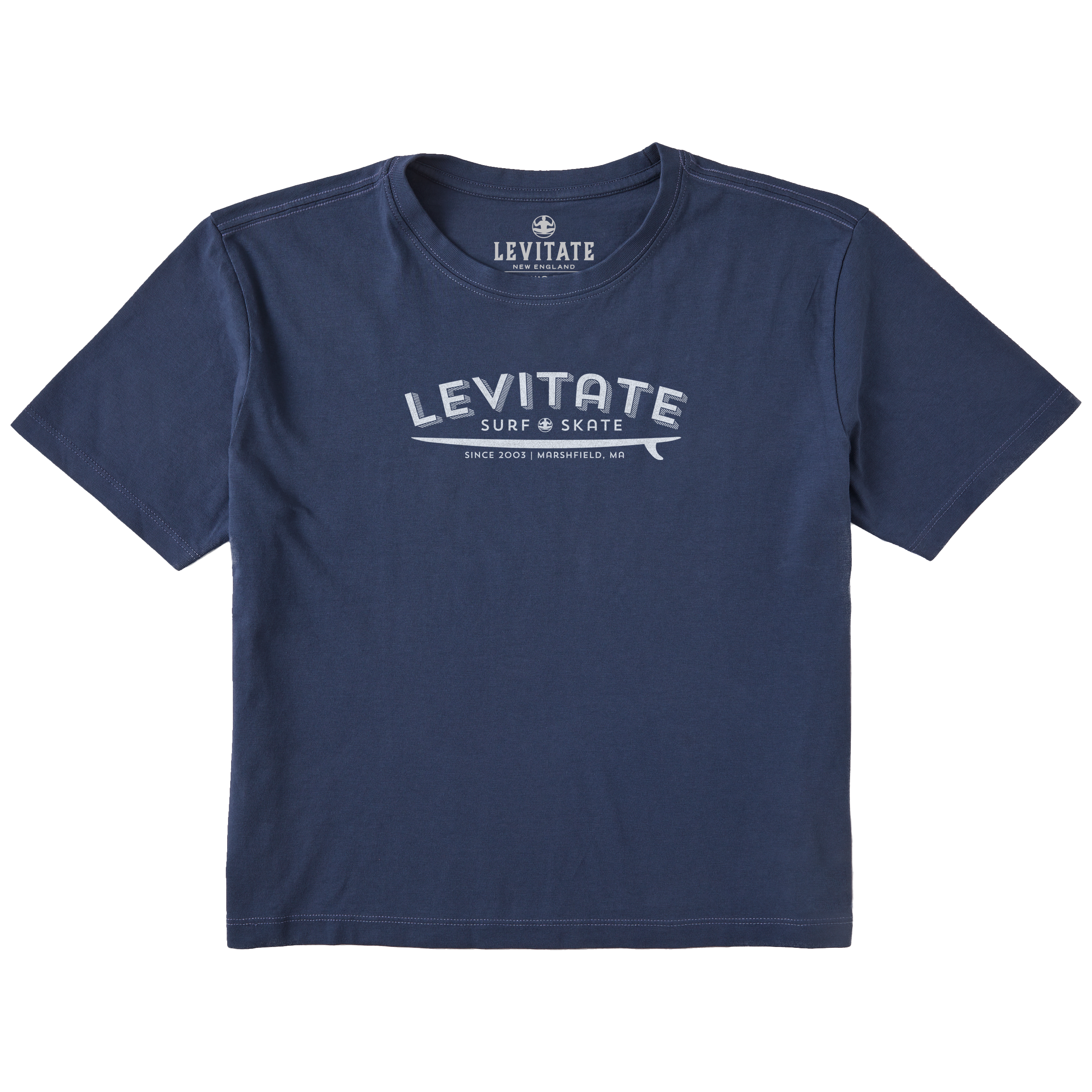 Women's Longboard Short Sleeve Premium Tee - Levitate