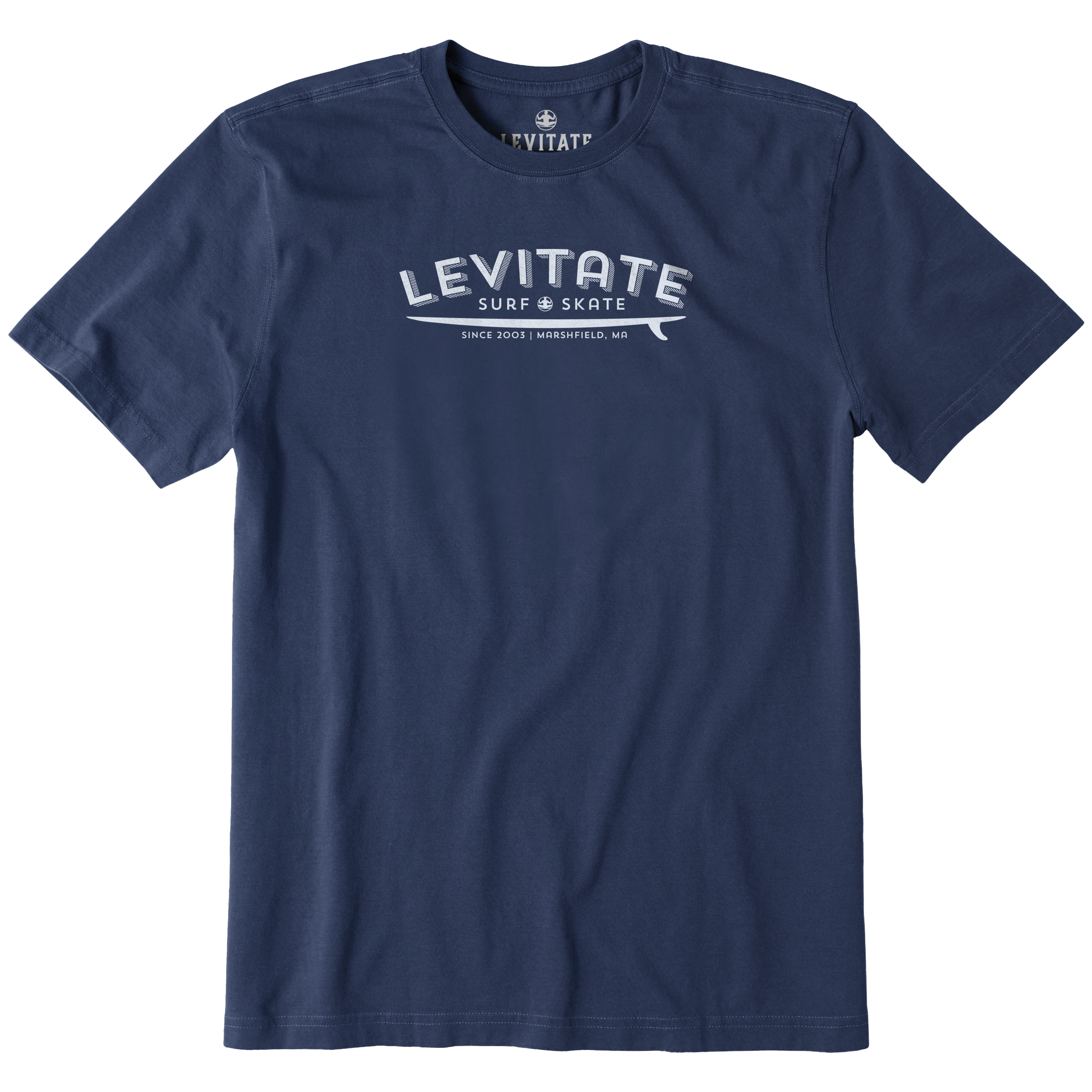 Men's Longboard Short Sleeve Premium Tee - Levitate