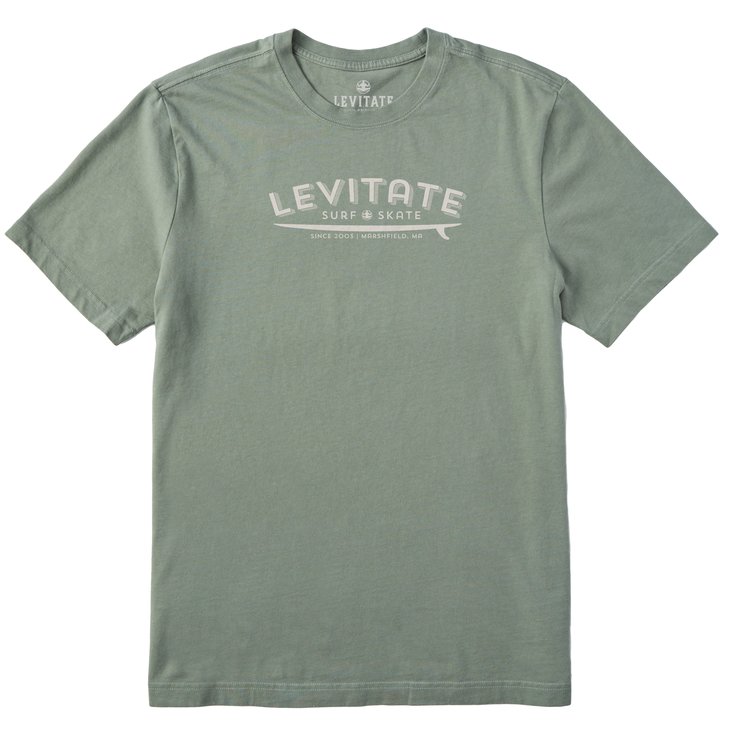 Men's Longboard Short Sleeve Premium Tee - Levitate