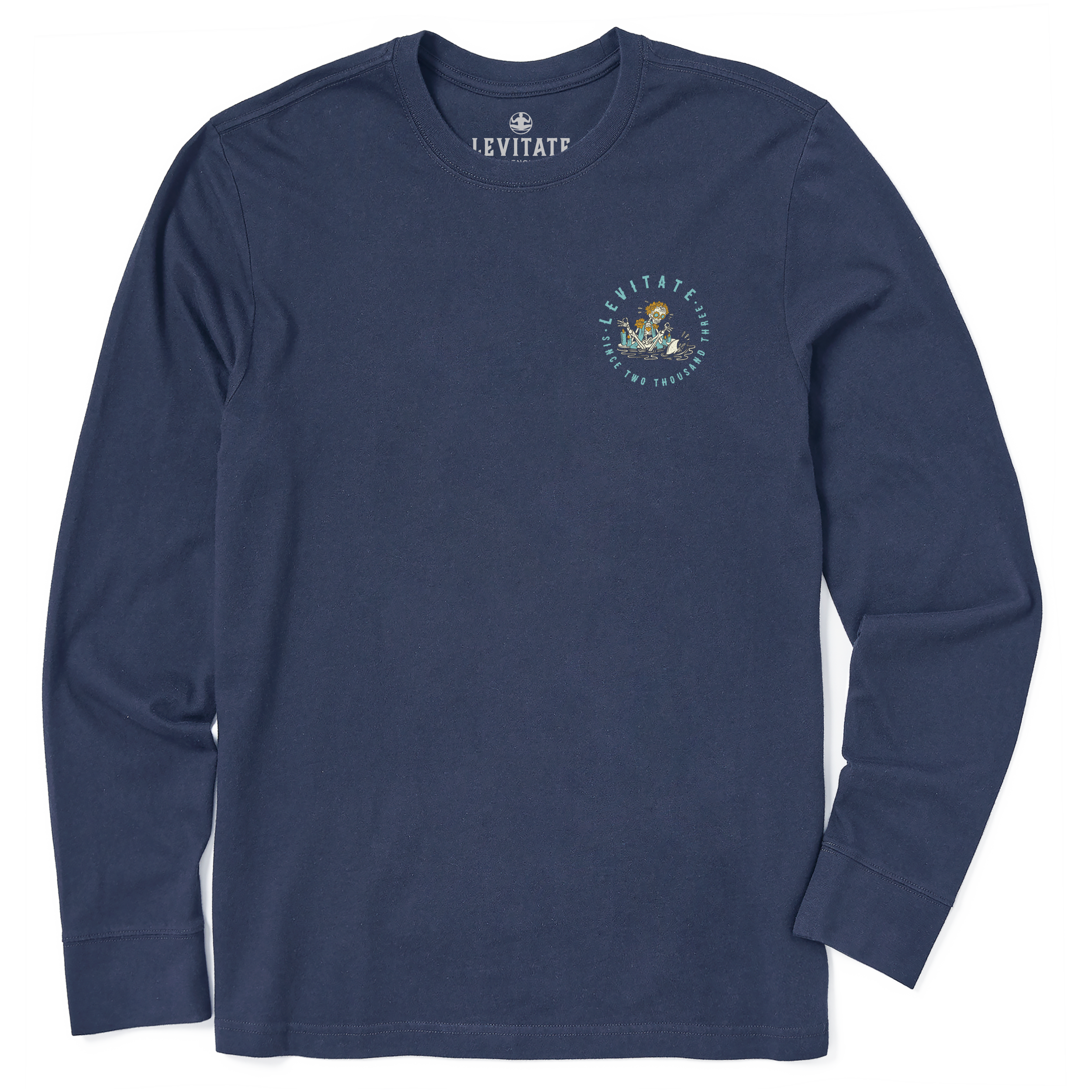 Men's Los Muertos Long Sleeve Premium Tee - Levitate