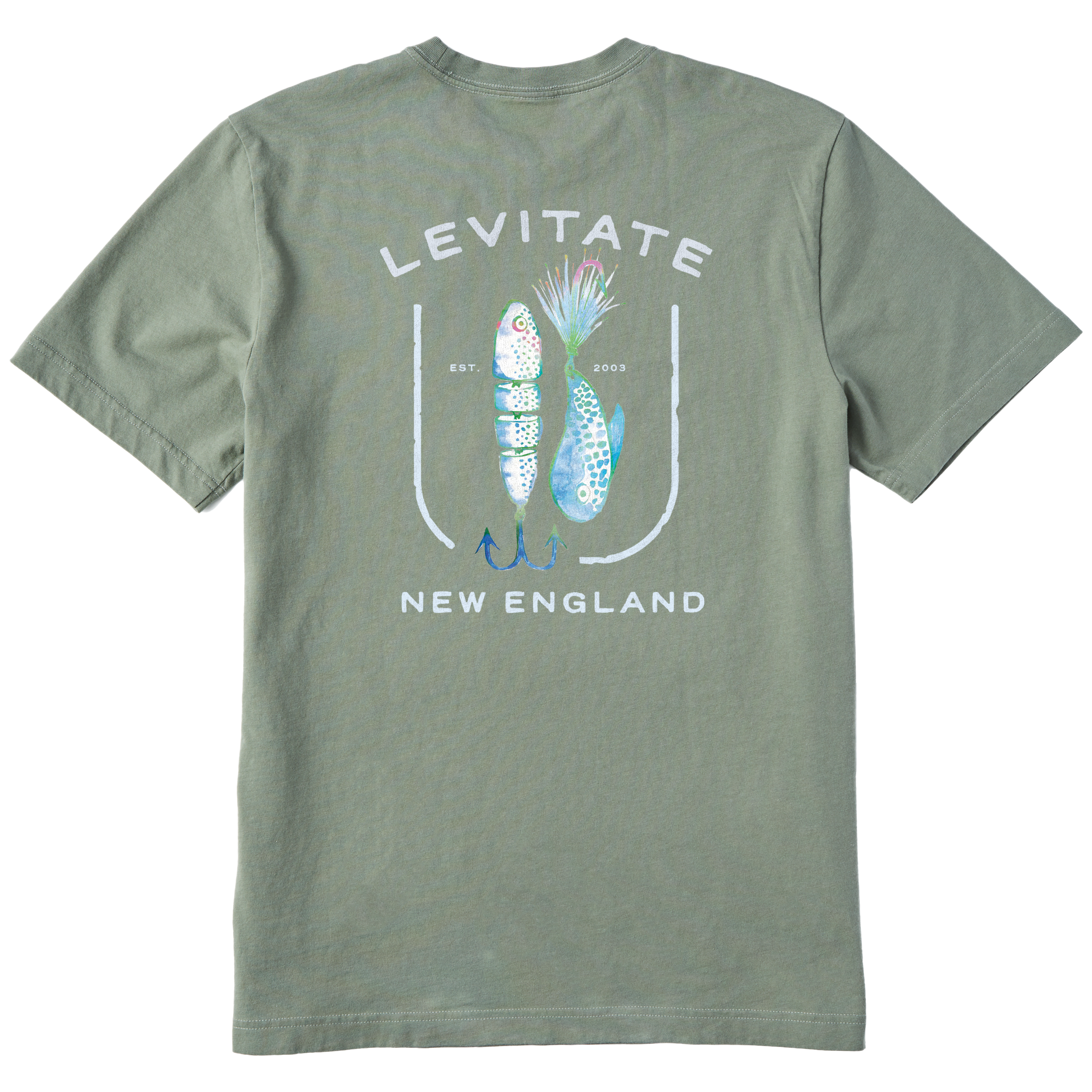Men's Lured In Short Sleeve Premium Tee - Levitate