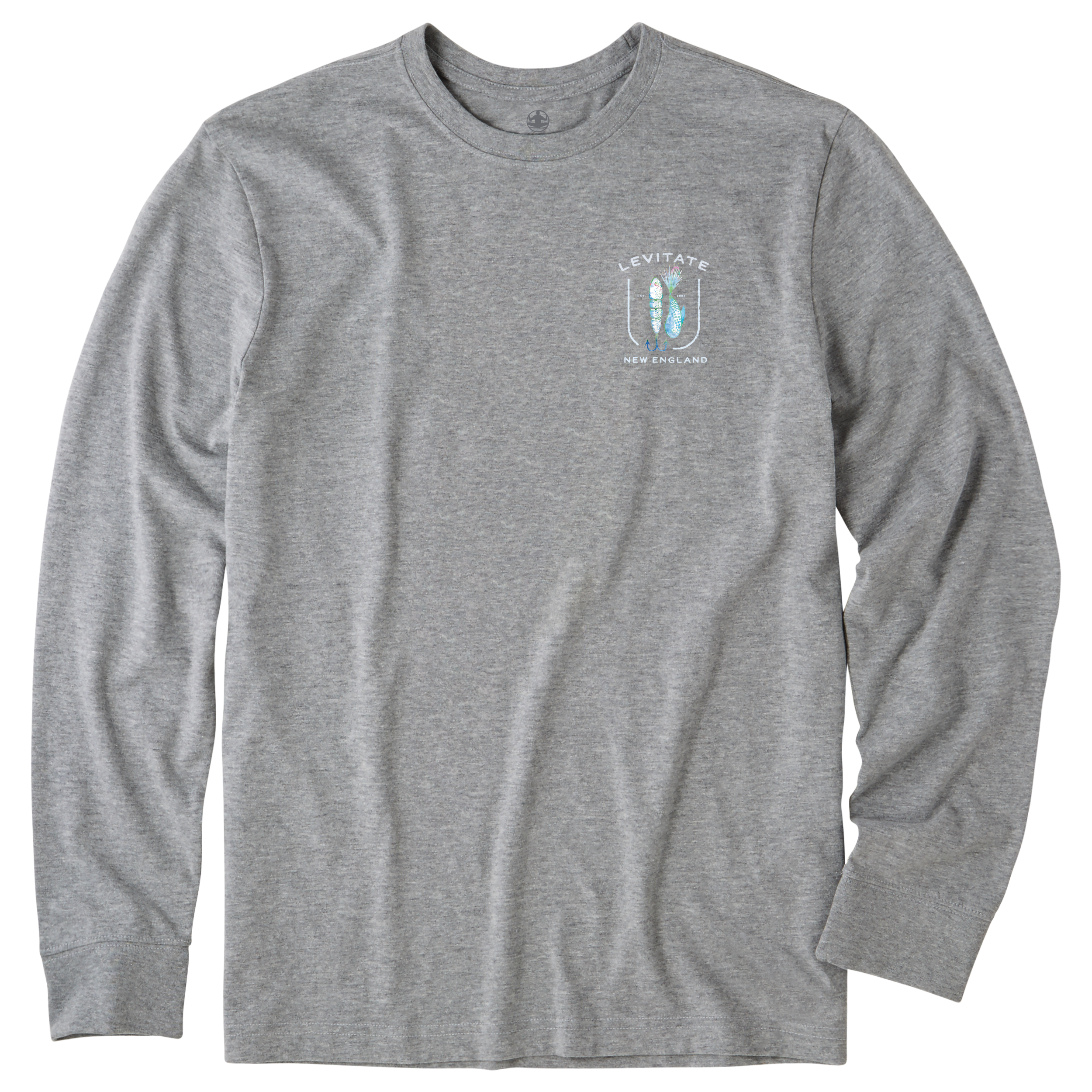 Men's Lured In Long Sleeve Premium Tee - Levitate