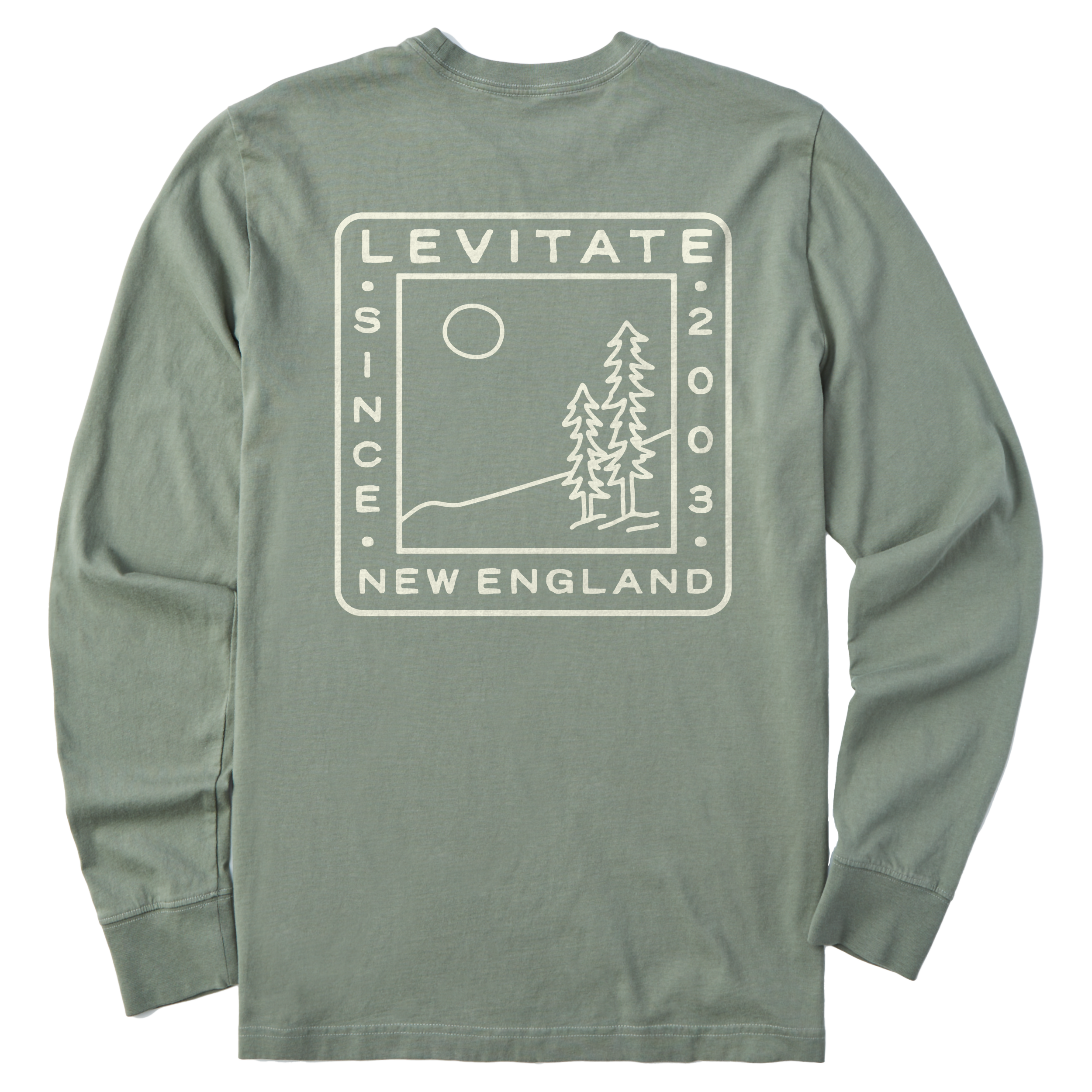 Men's Levitate Outdoors Long Sleeve Premium Tee - Levitate