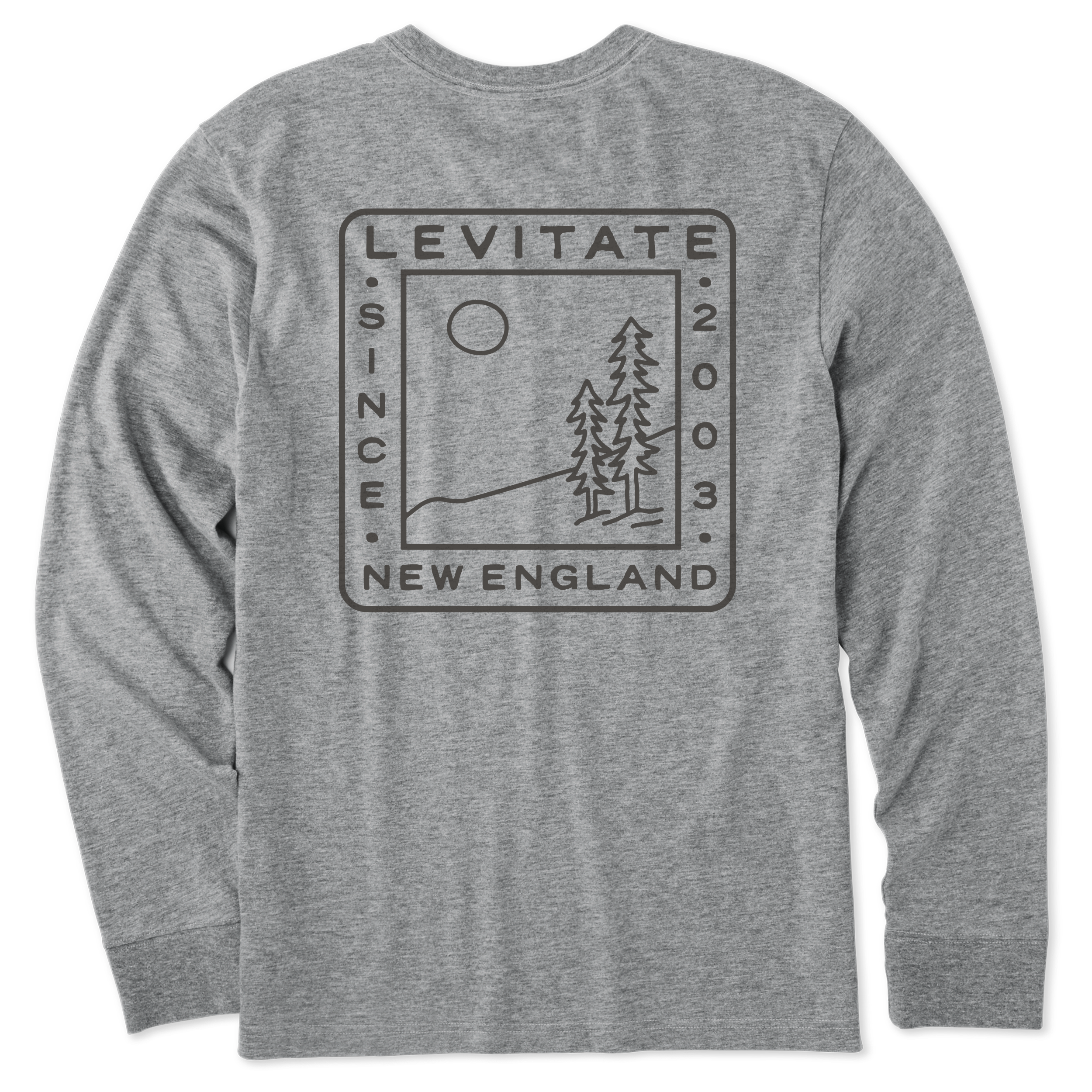 Men's Levitate Outdoors Long Sleeve Premium Tee - Levitate