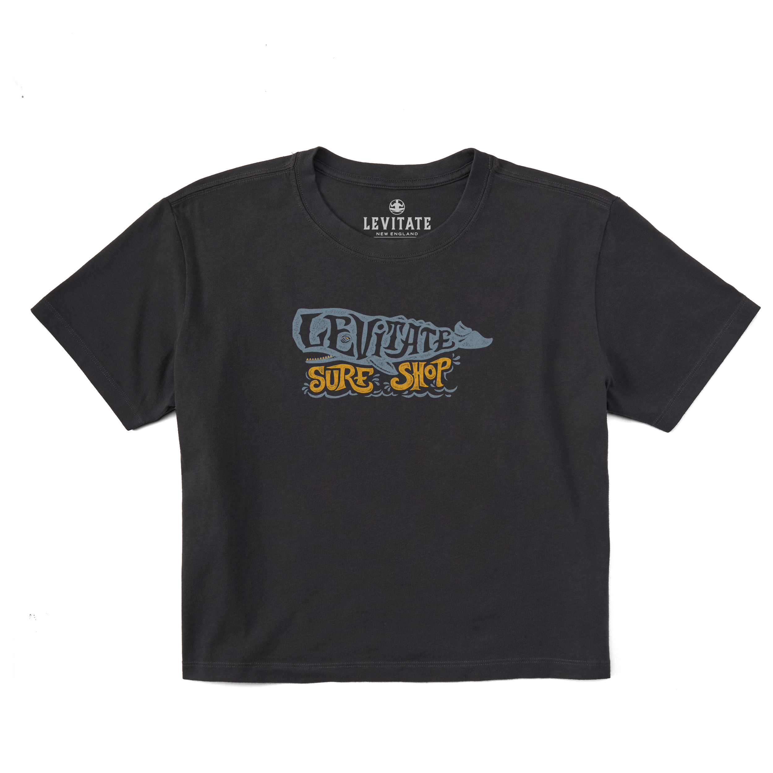 Women's Nantucket Whale Short Sleeve Premium Tee - Levitate