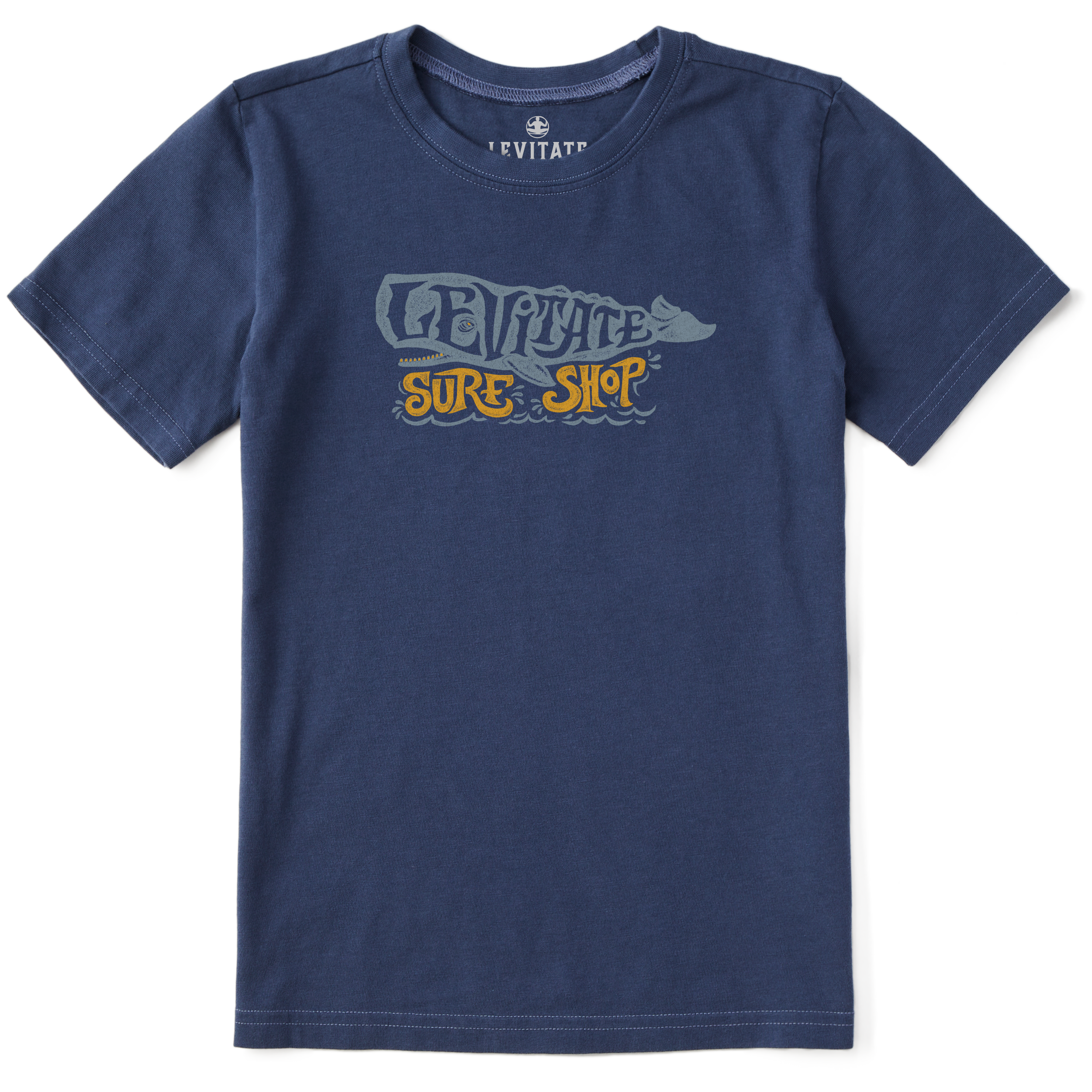 Kid's Nantucket Whale Short Sleeve Premium Tee - Levitate
