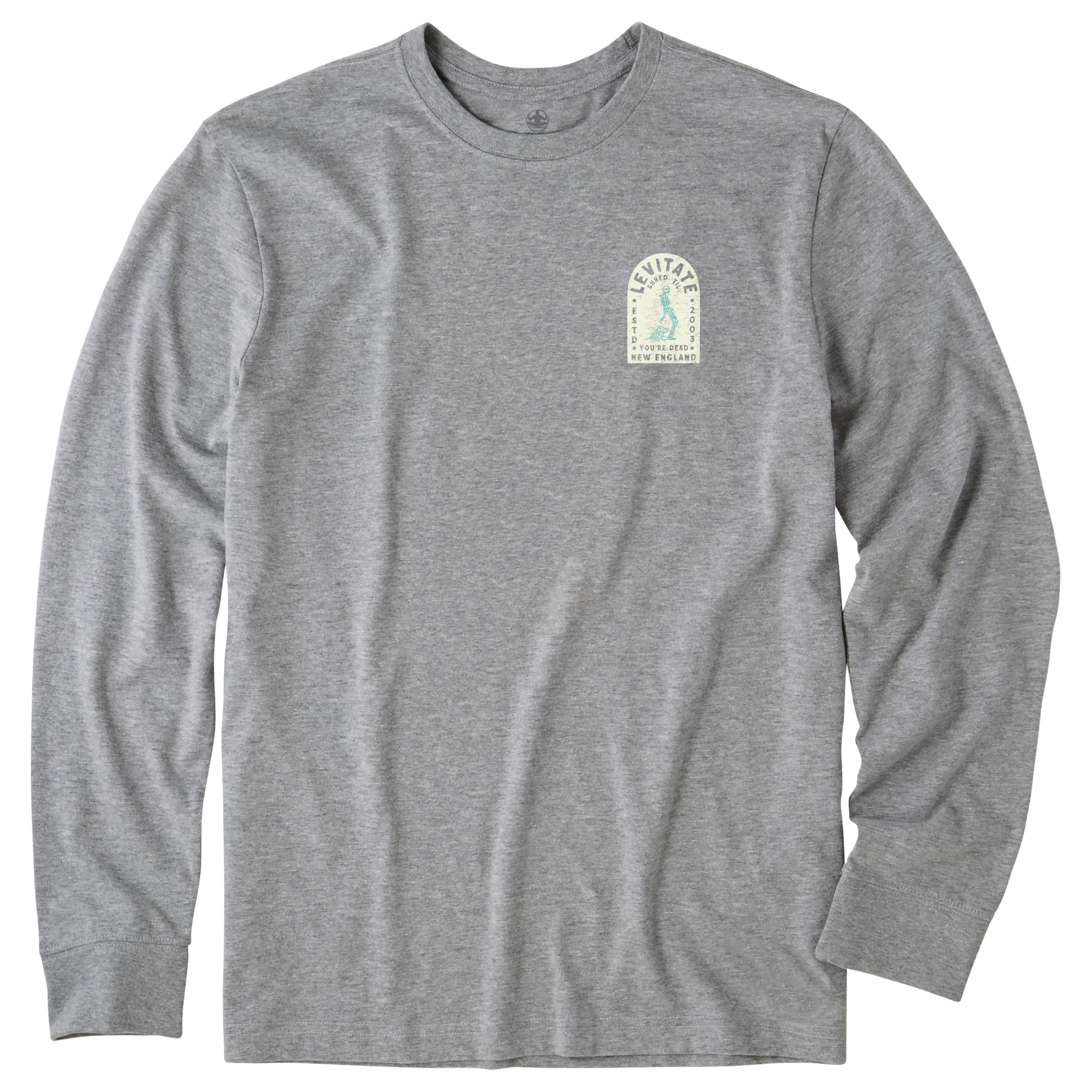Men's Tombstone Noseride Long Sleeve Premium Tee - Levitate