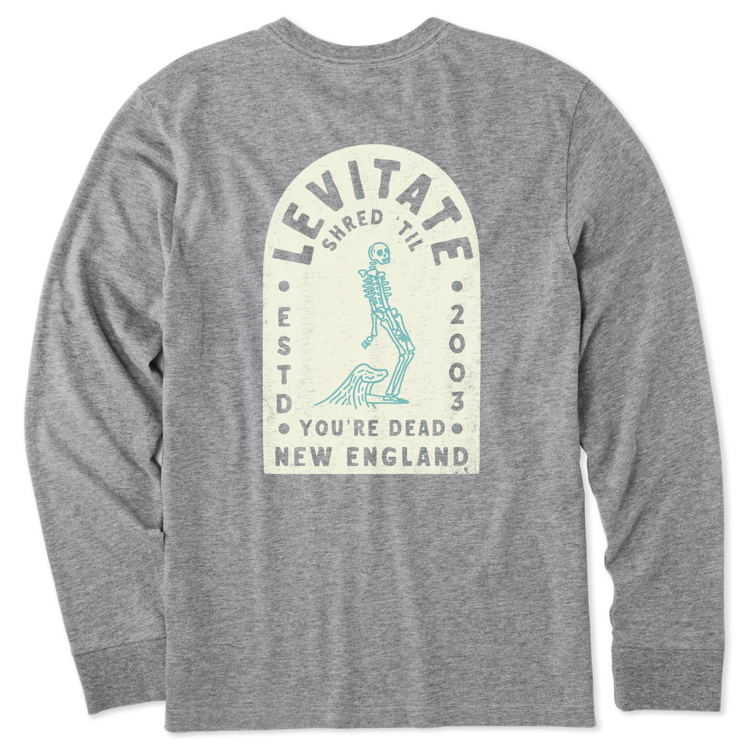 Men's Tombstone Noseride Long Sleeve Premium Tee - Levitate