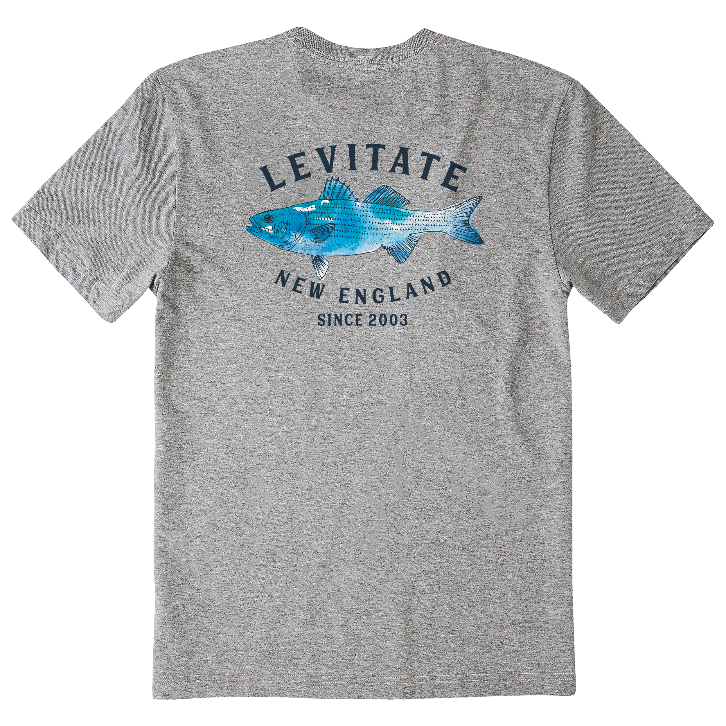 Men's Trippy Fish Short Sleeve Premium Tee - Levitate