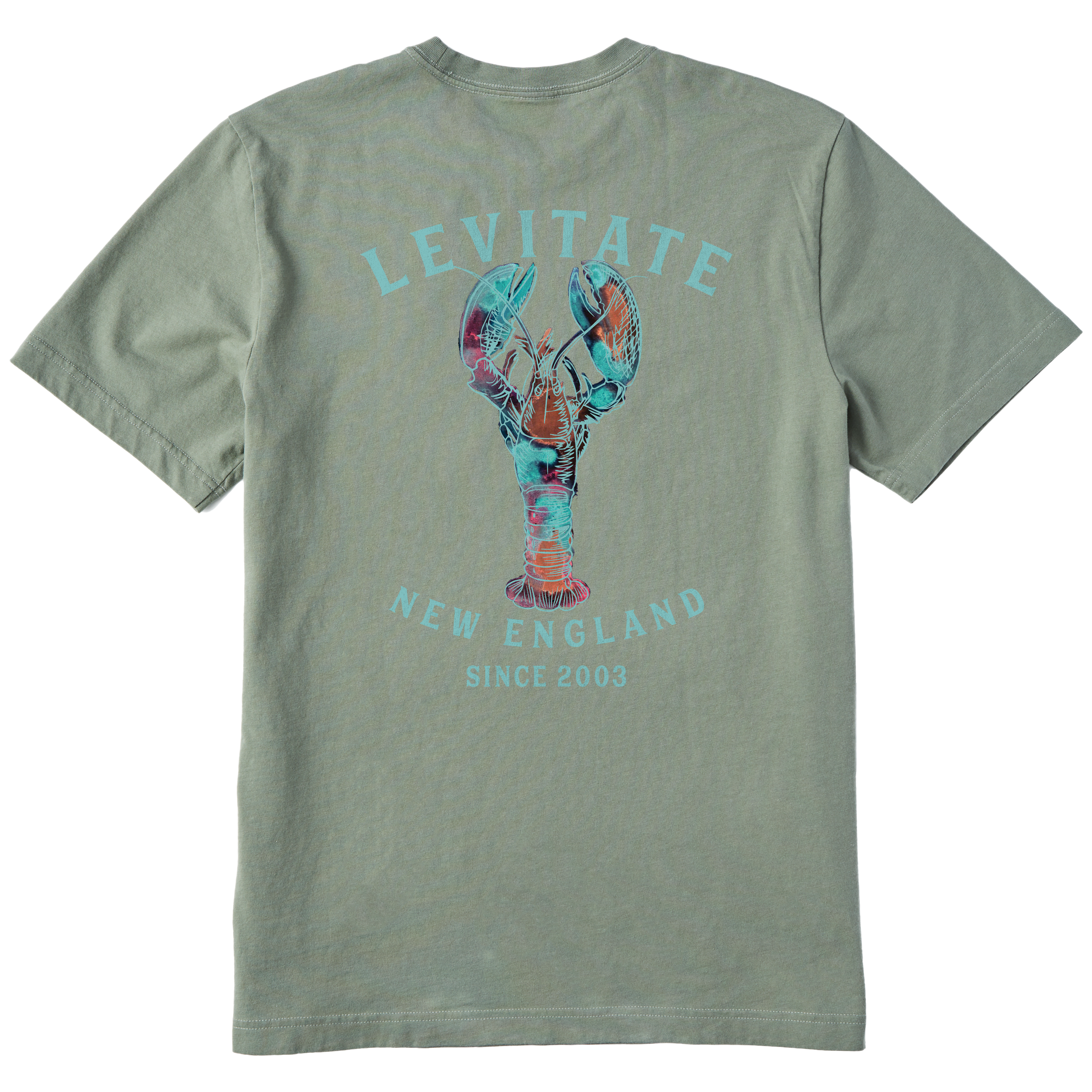 Men's Trippy Lobster Short Sleeve Premium Tee - Levitate