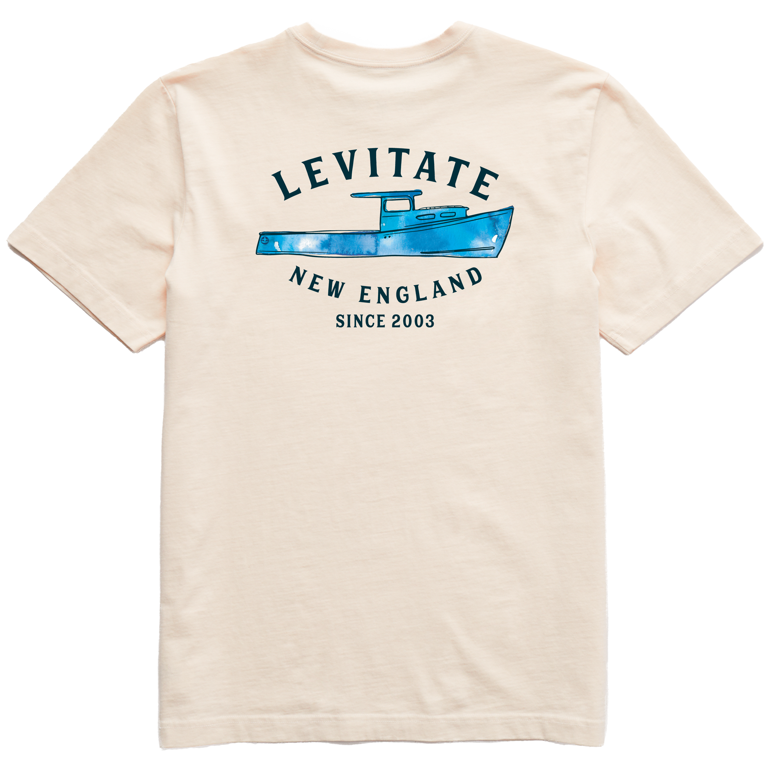 Men's Trippy Trawler Short Sleeve Premium Tee - Levitate