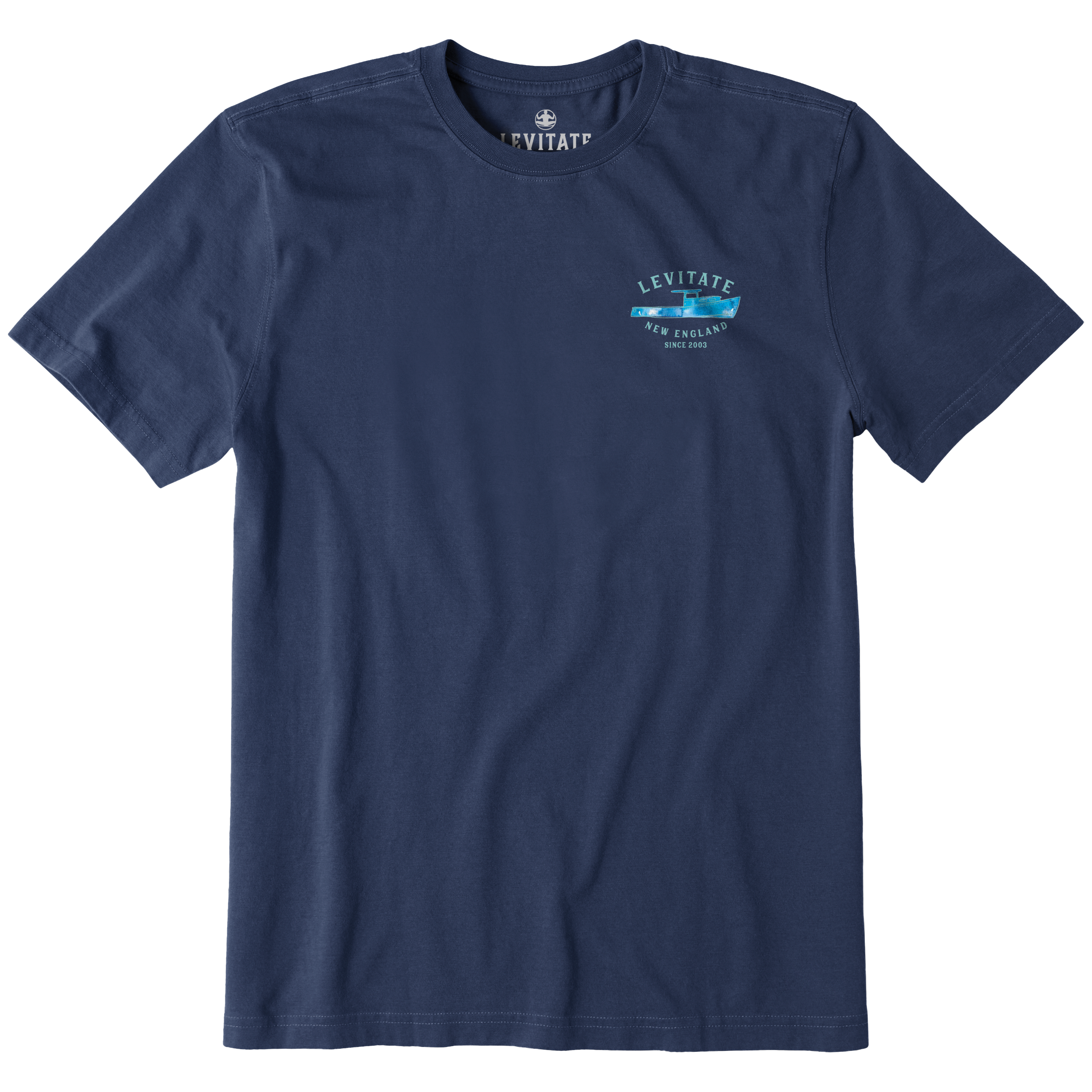 Men's Trippy Trawler Short Sleeve Premium Tee - Levitate