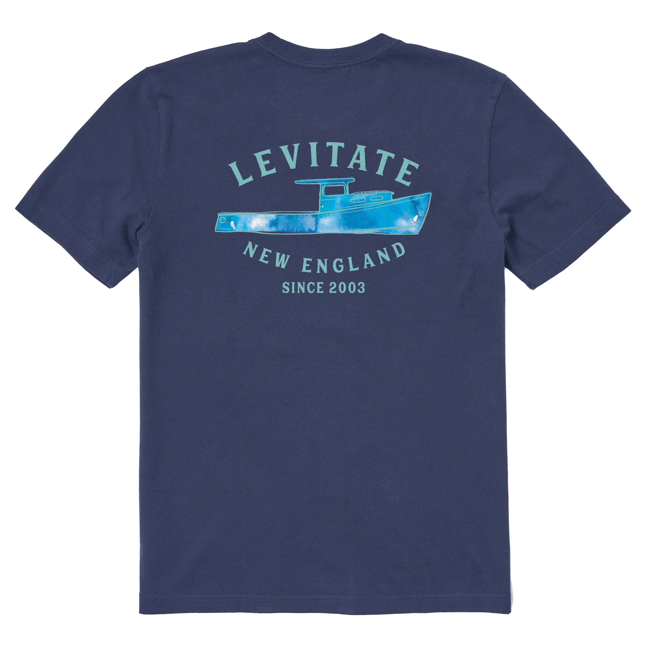 Men's Trippy Trawler Short Sleeve Premium Tee - Levitate