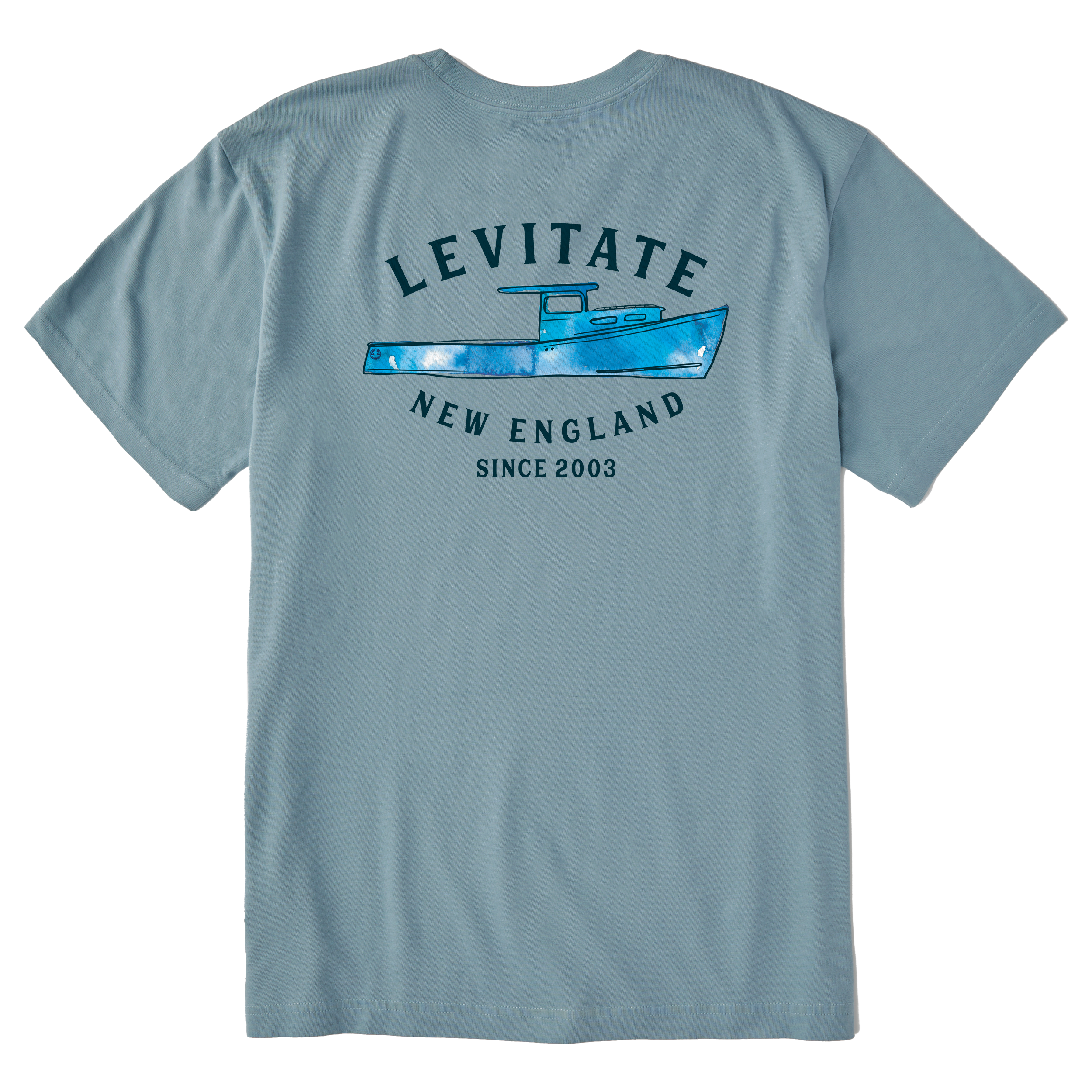 Men's Trippy Trawler Short Sleeve Premium Tee - Levitate