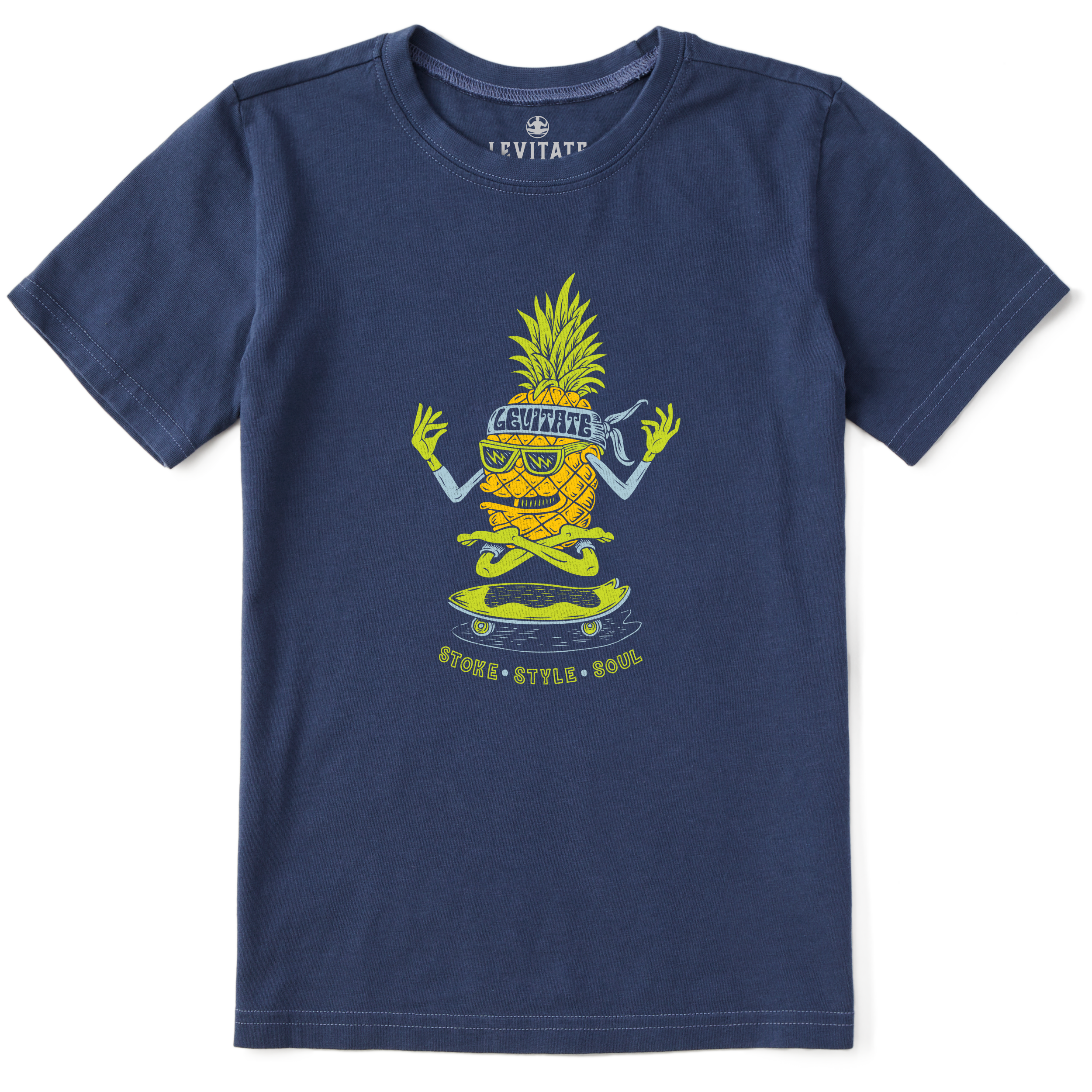 Kid's Pineapple Funk Short Sleeve Premium Tee - Levitate