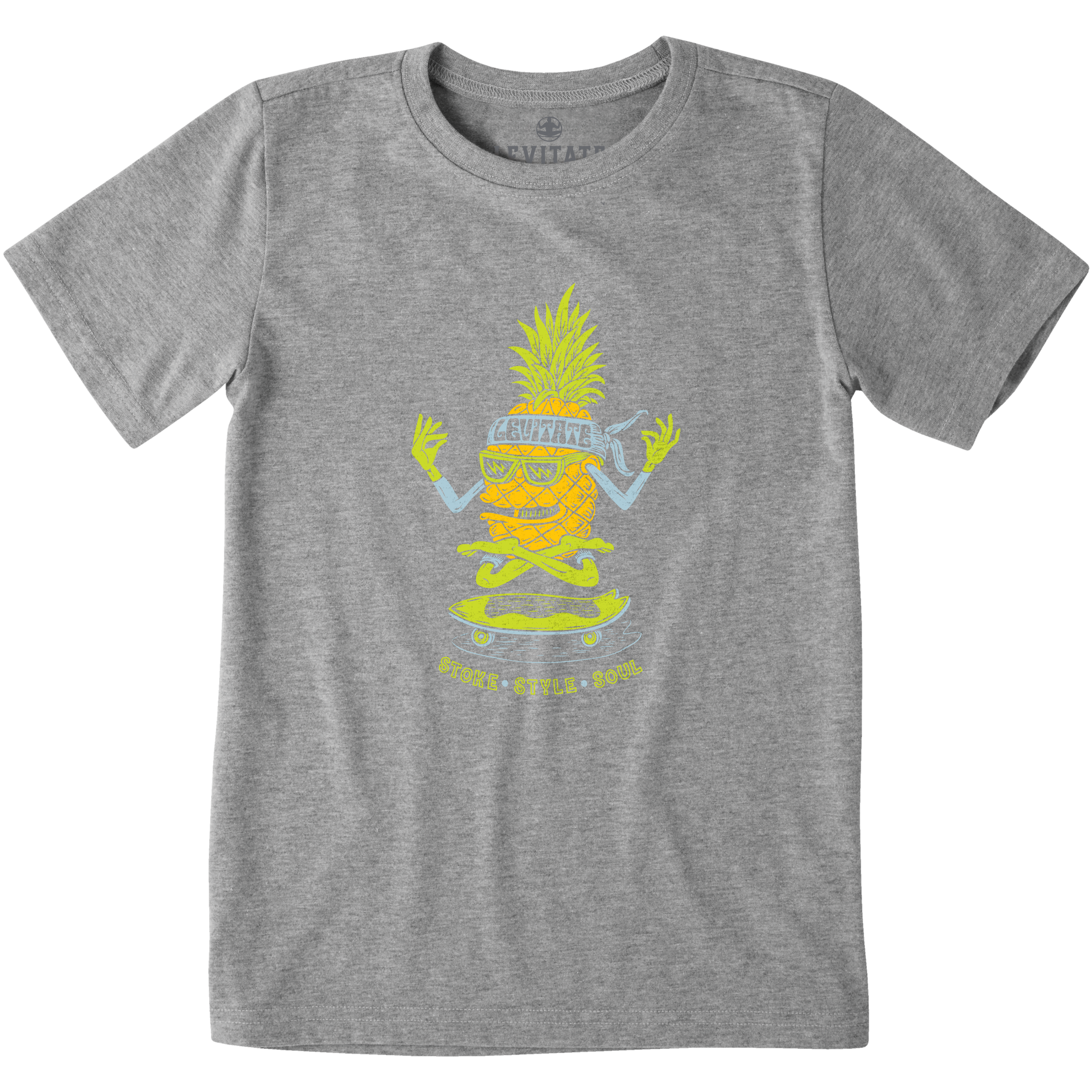 Kid's Pineapple Funk Short Sleeve Premium Tee - Levitate