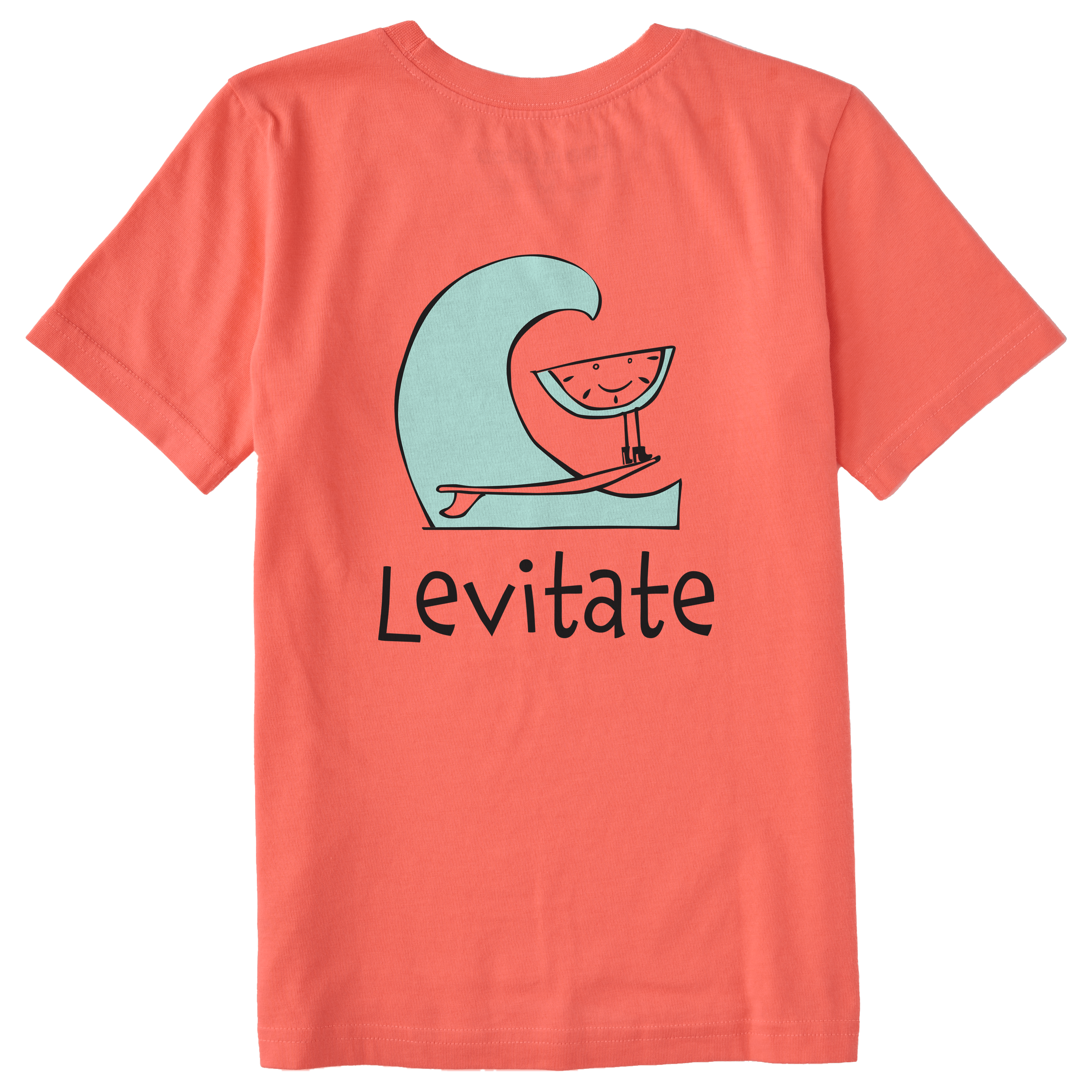 Kid's Surfing Melon Short Sleeve Premium Tee - Levitate