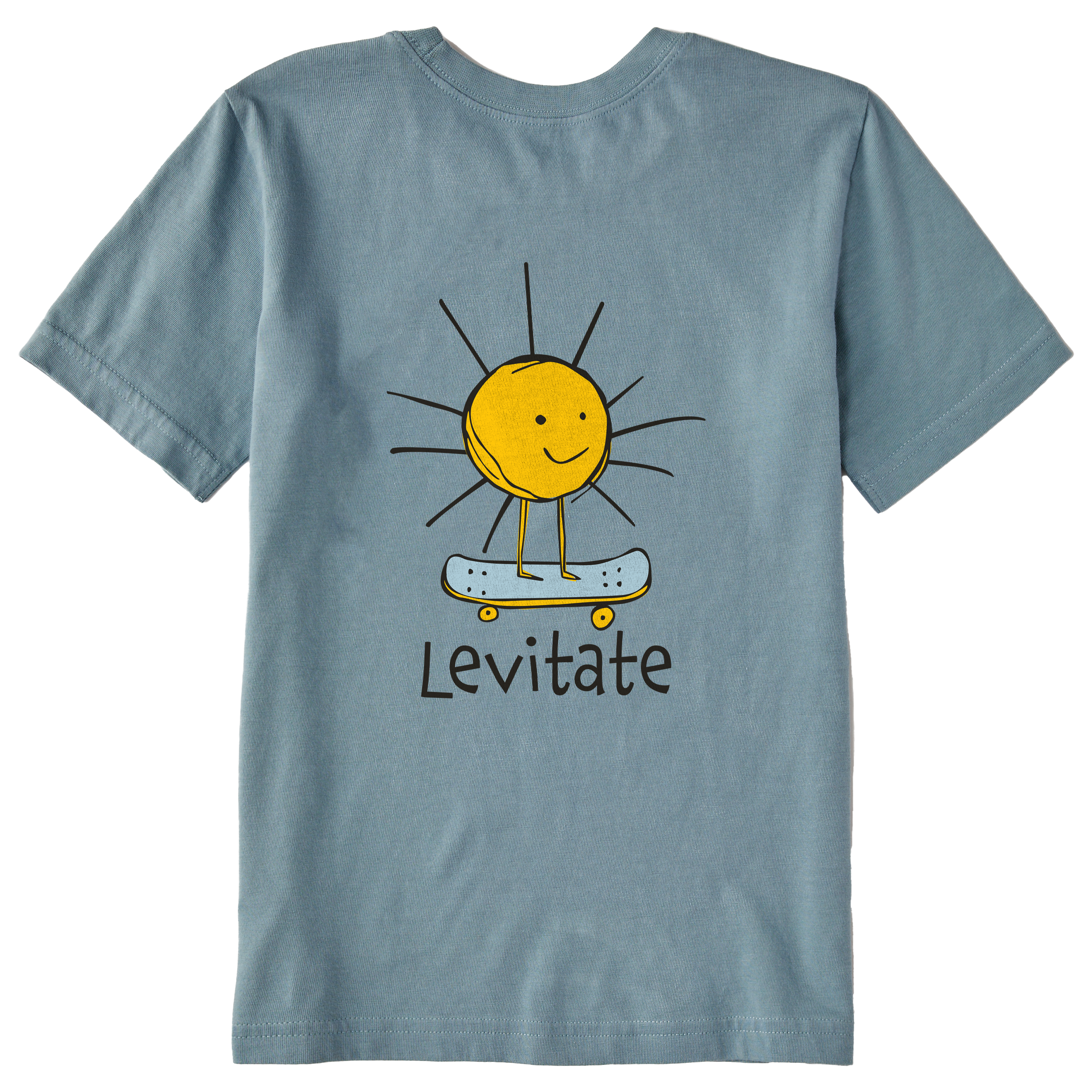 Kid's Sunshine Skater Short Sleeve Premium Tee - Levitate