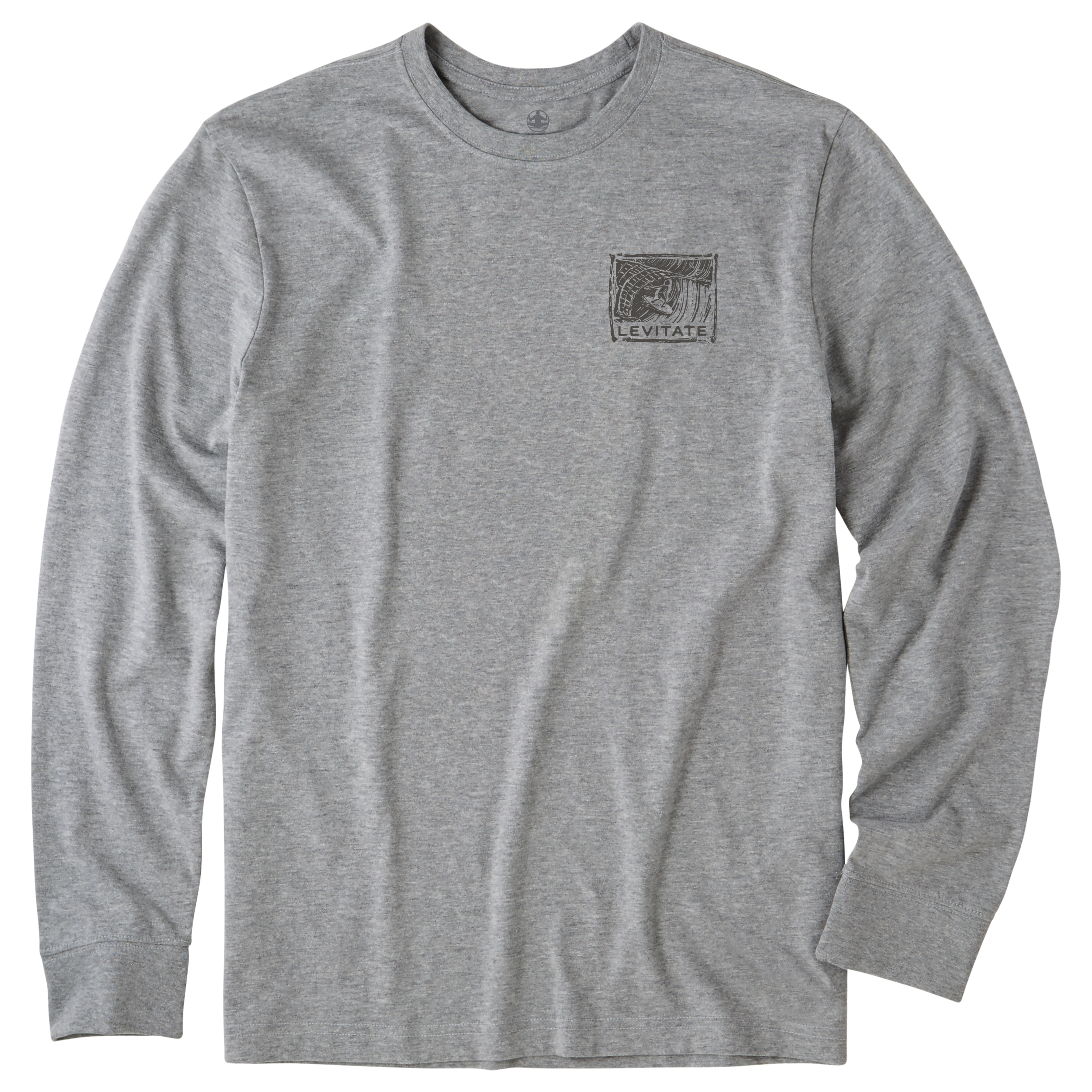 Men's Surf Bones Long Sleeve Premium Tee - Levitate