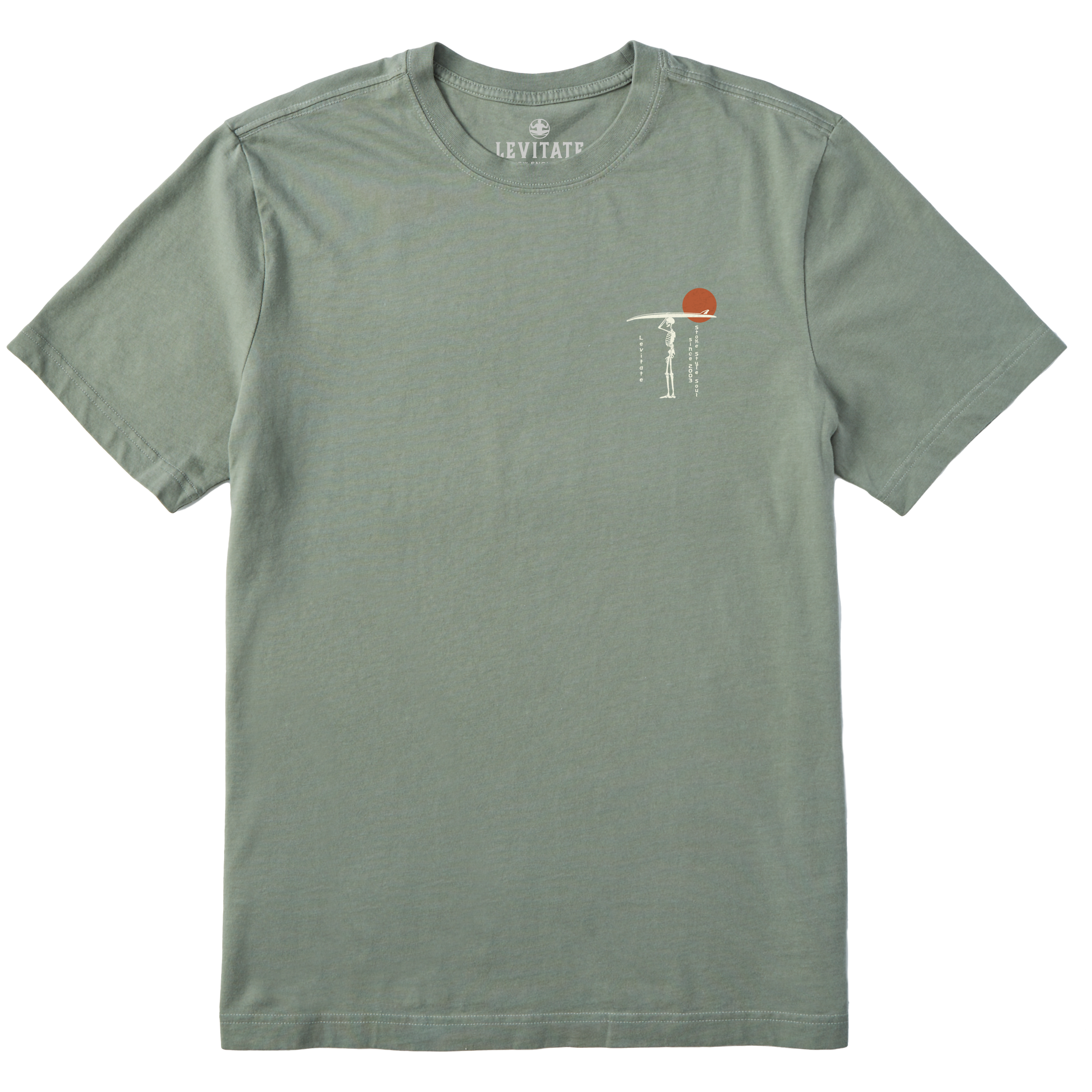 Men's Beach Break Short Sleeve Premium Tee - Levitate