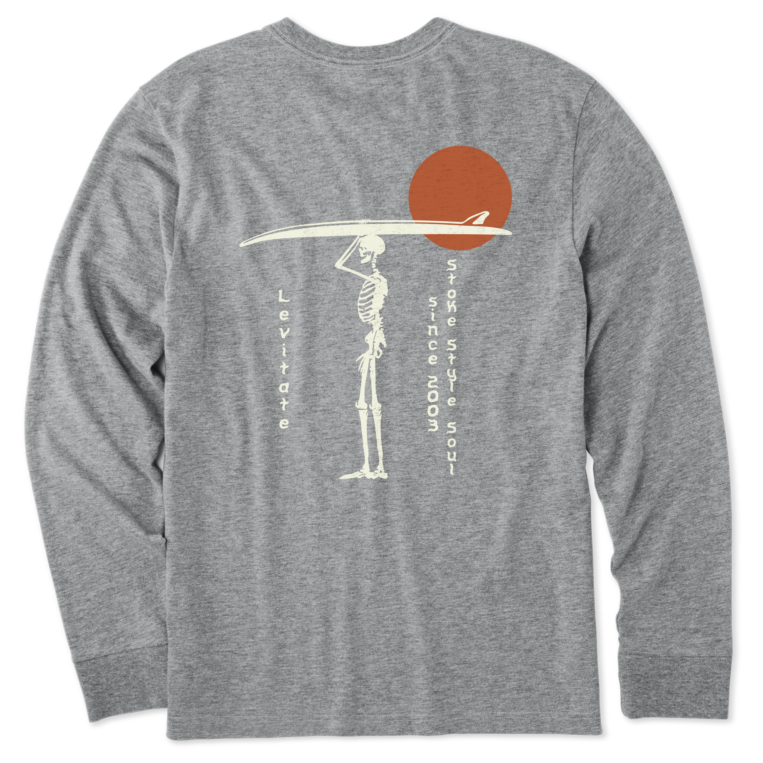 Men's Beach Break Long Sleeve Premium Tee - Levitate